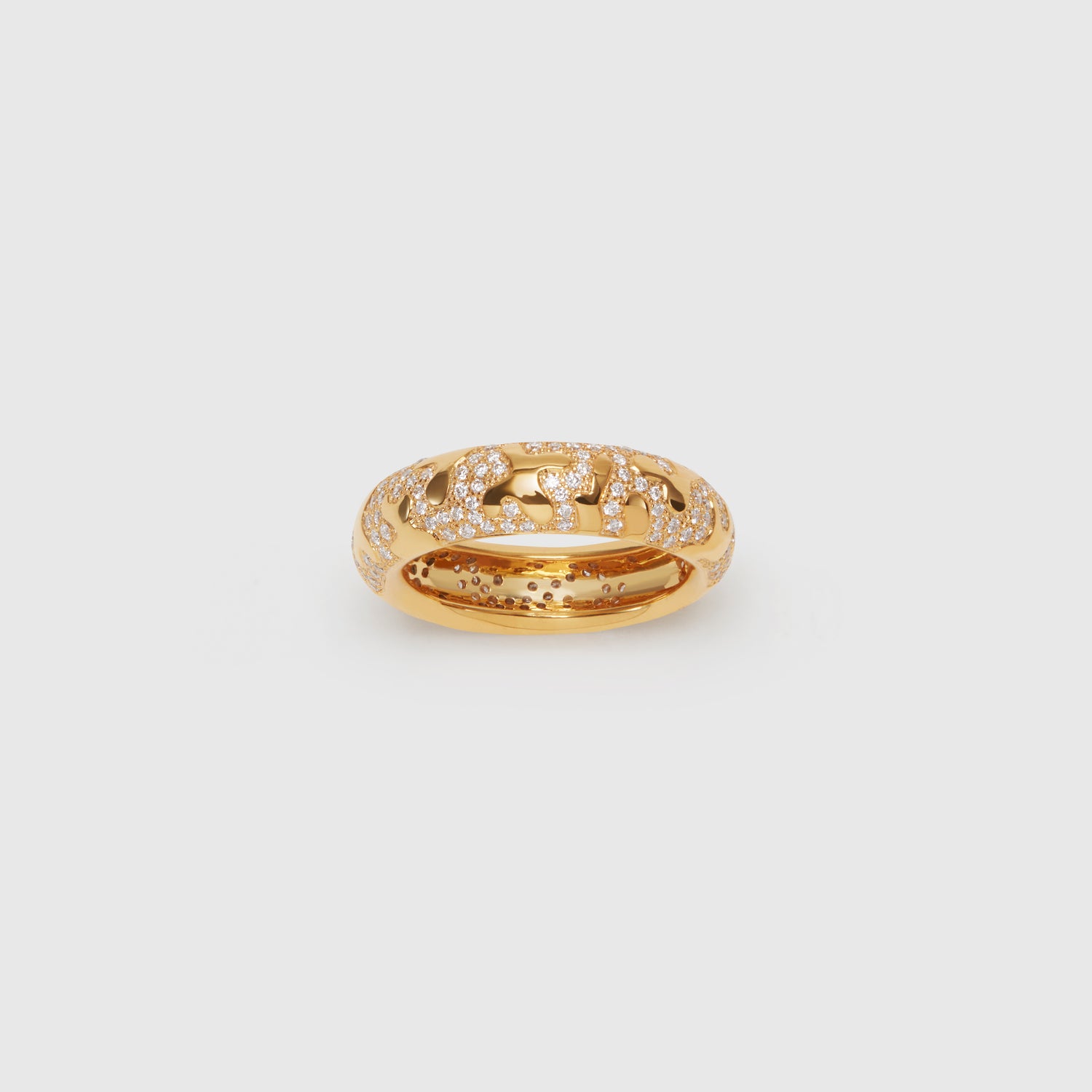 Debossed I Ring