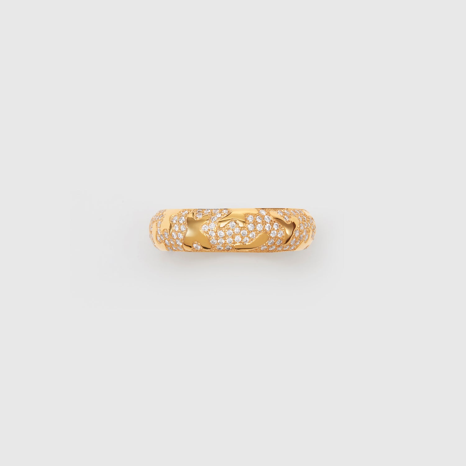 Debossed I Ring