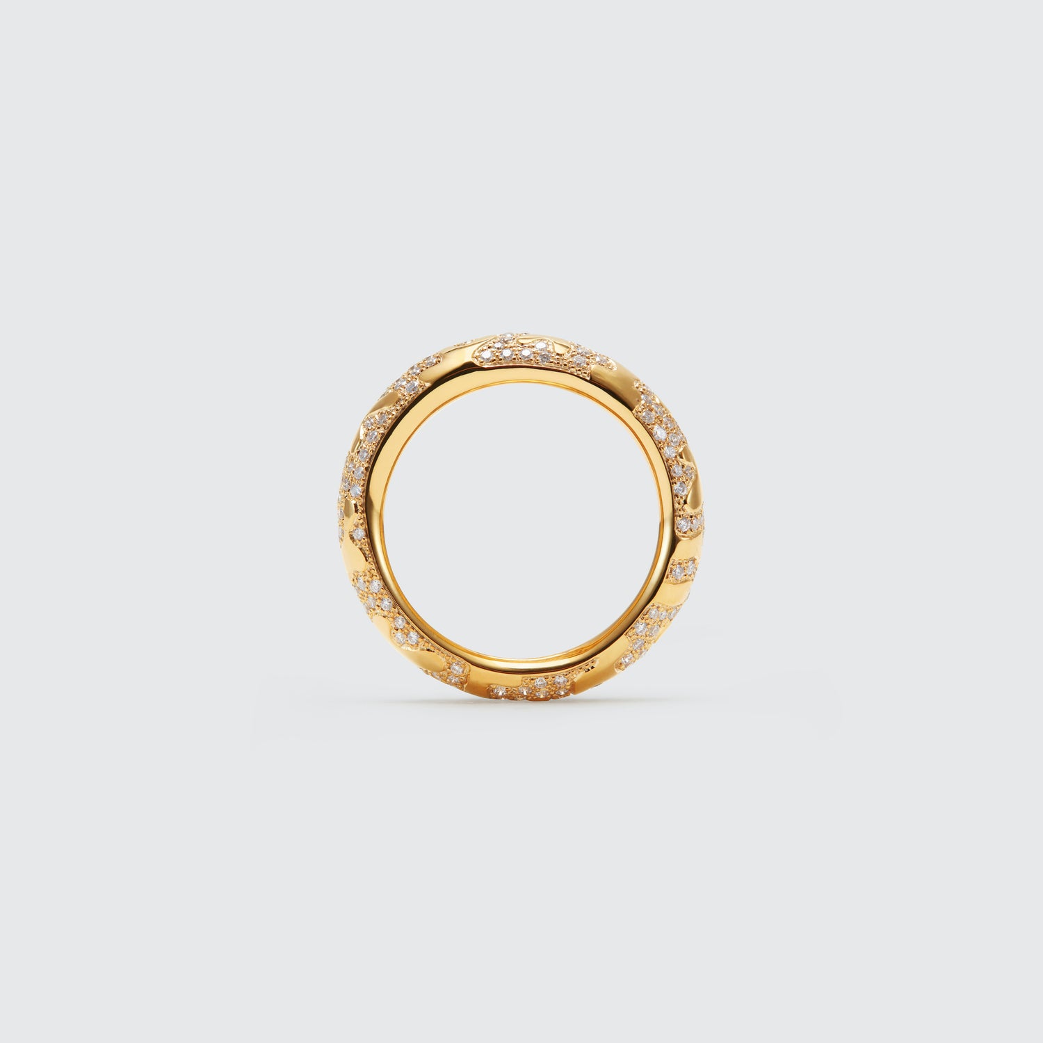 Debossed I Ring