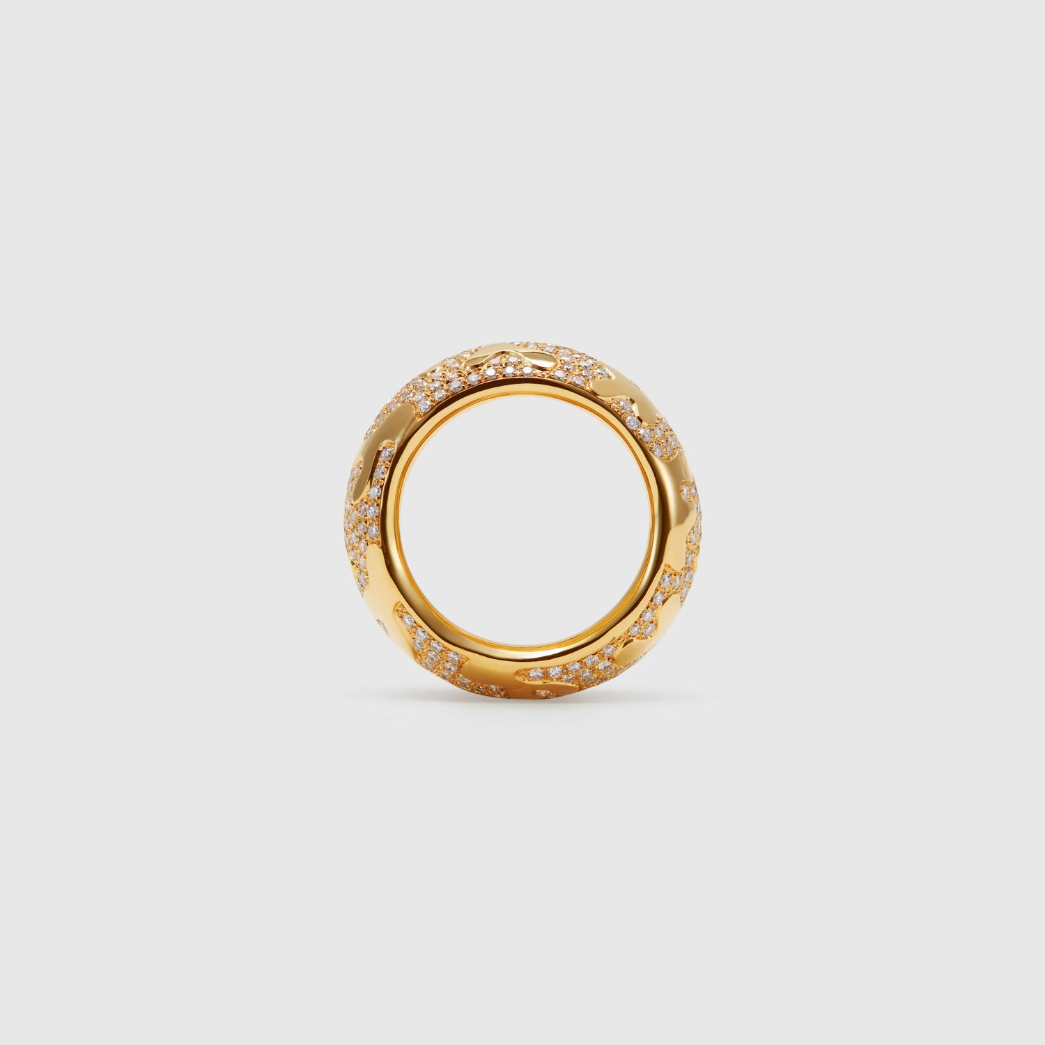 Debossed II Ring