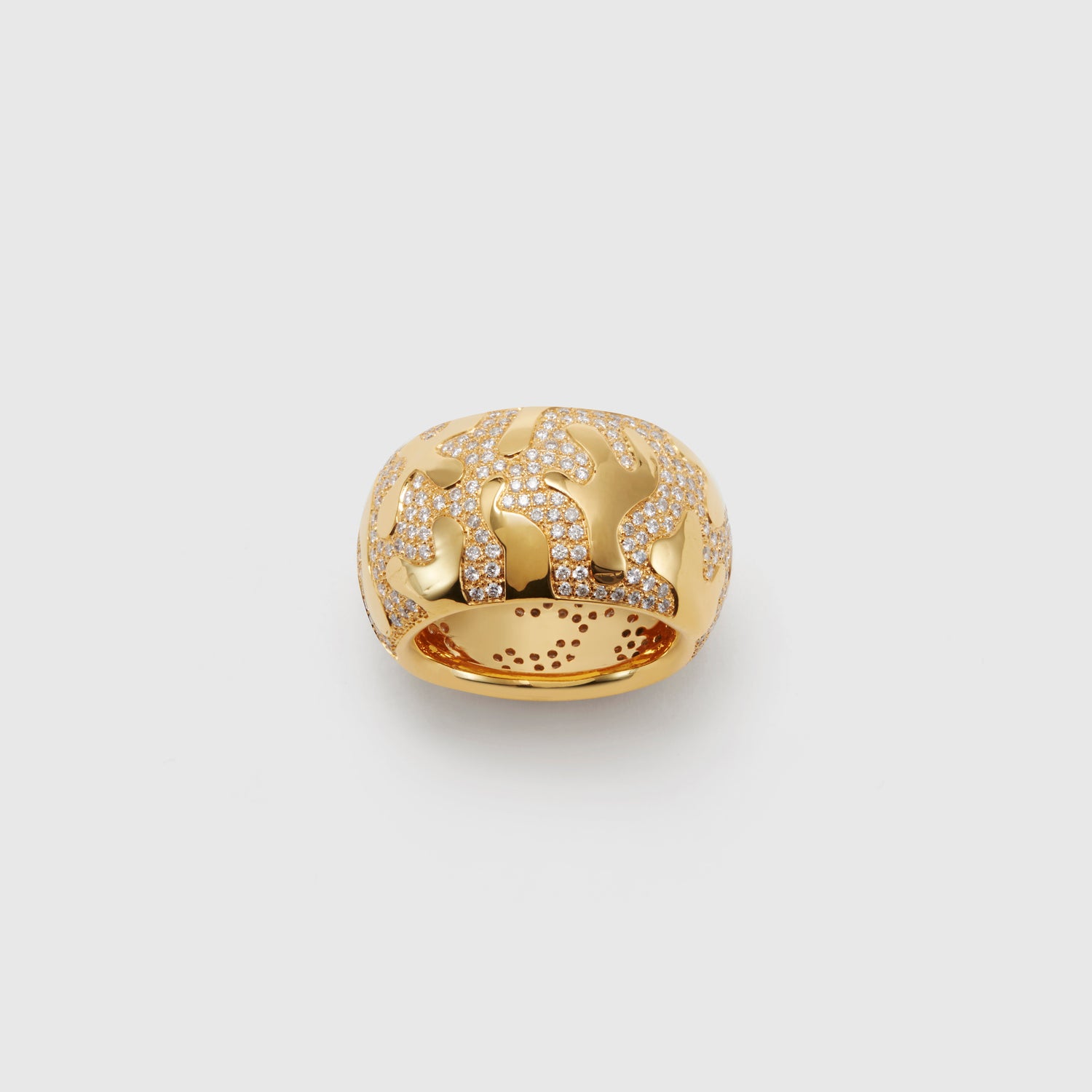 Debossed III Ring
