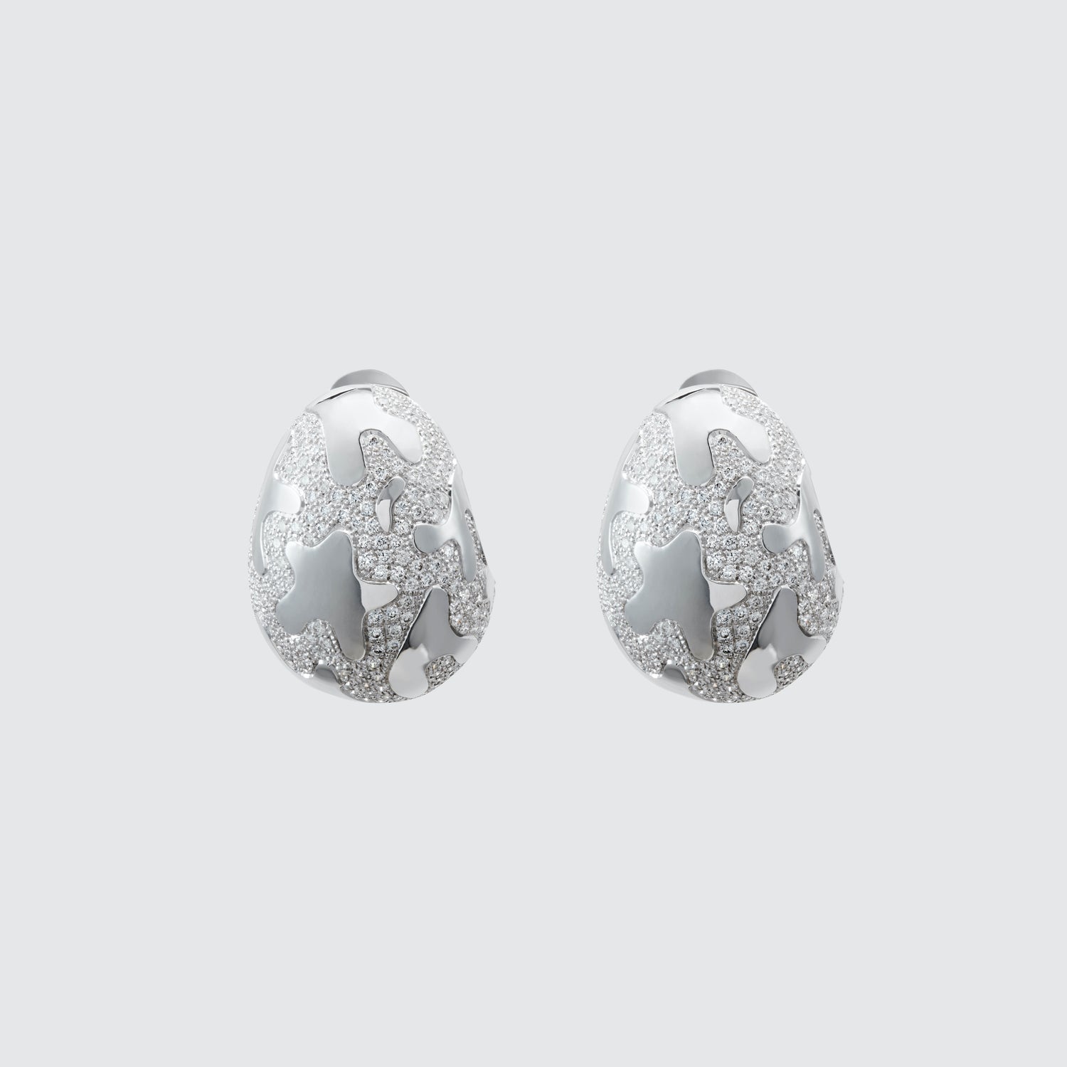 Debossed I Earrings