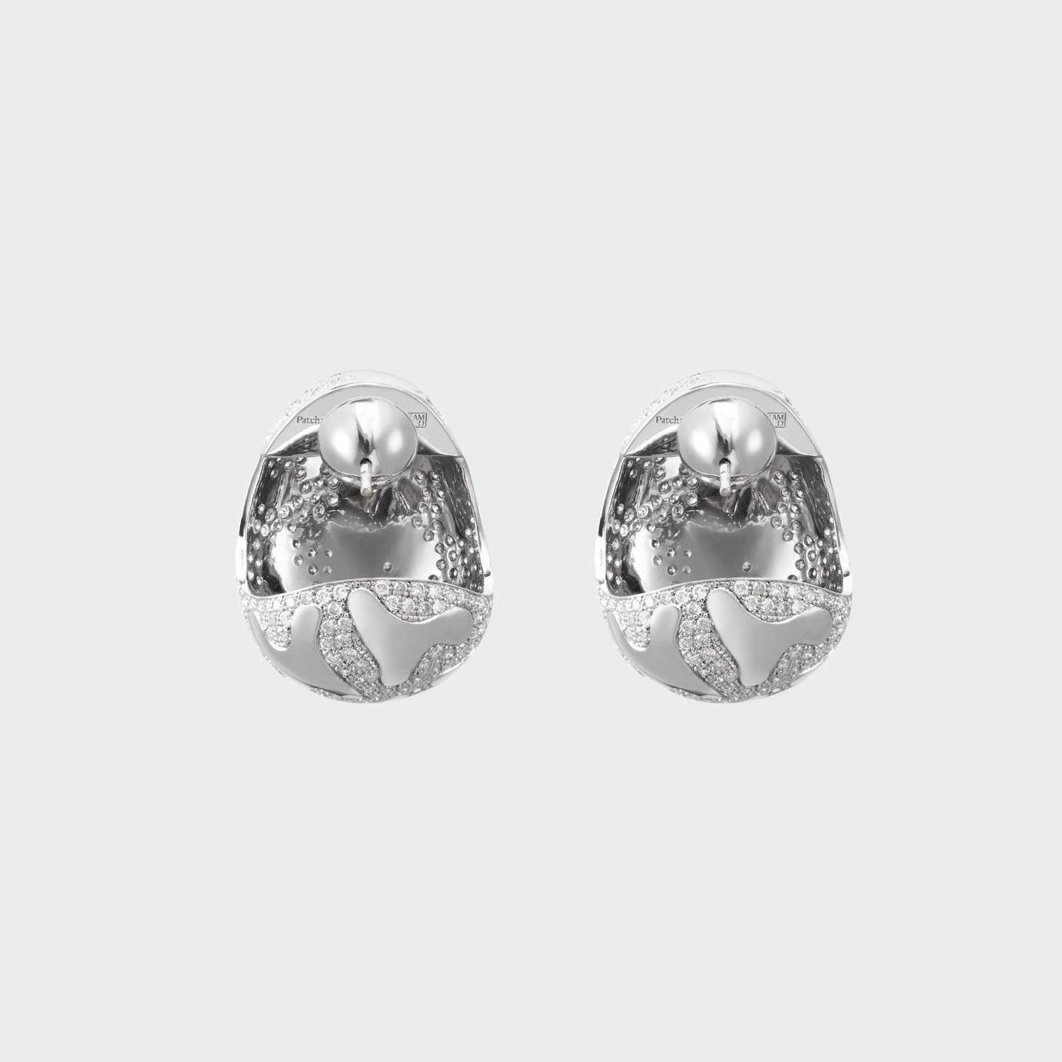 Debossed I Earrings