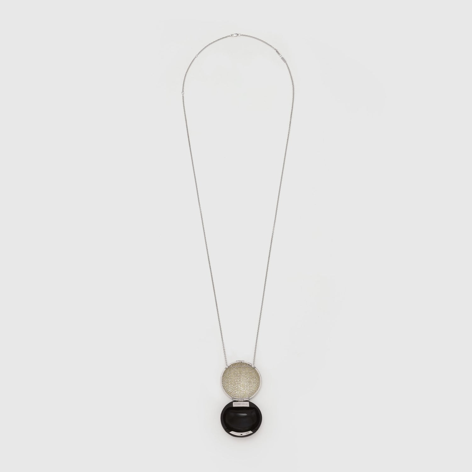 The Birth Black Pavé Necklace