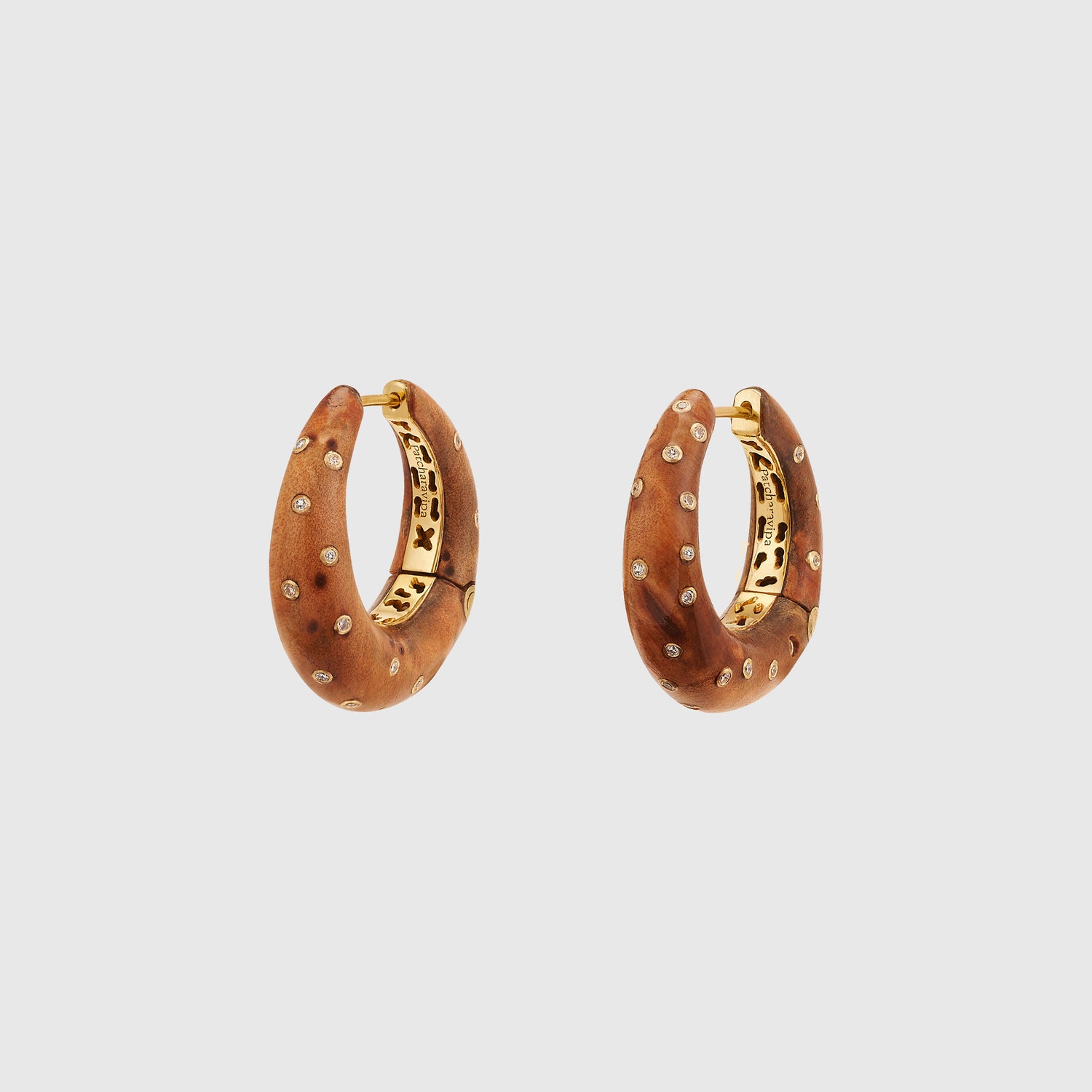Thuya Diamond Dots Hoops
