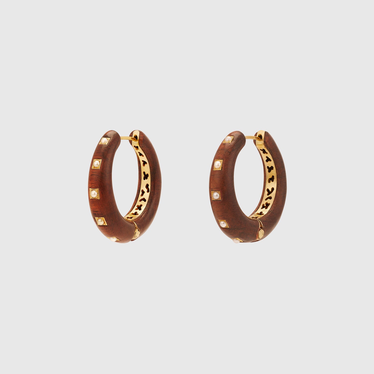 Pearl Princess Hoops