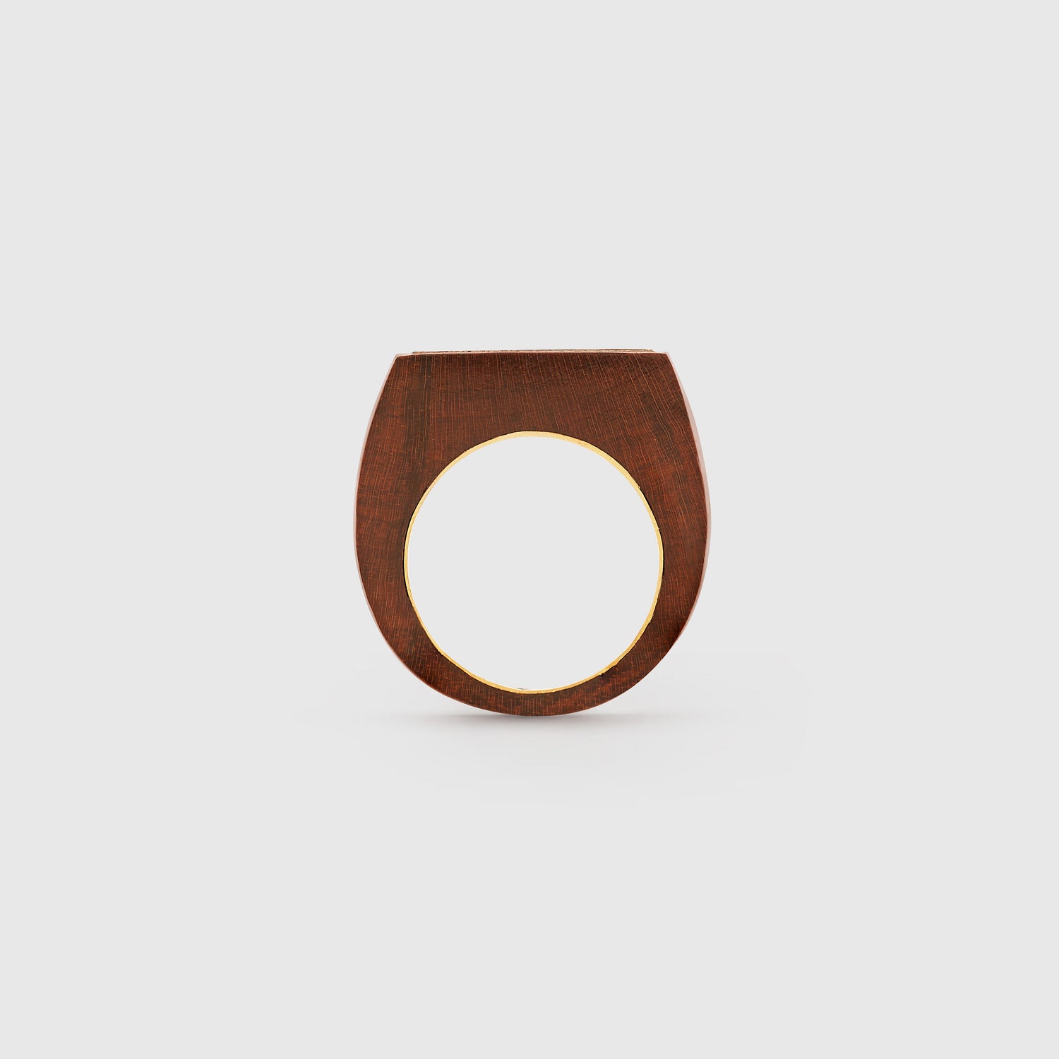 Pearl Pool Snake Wood Ring