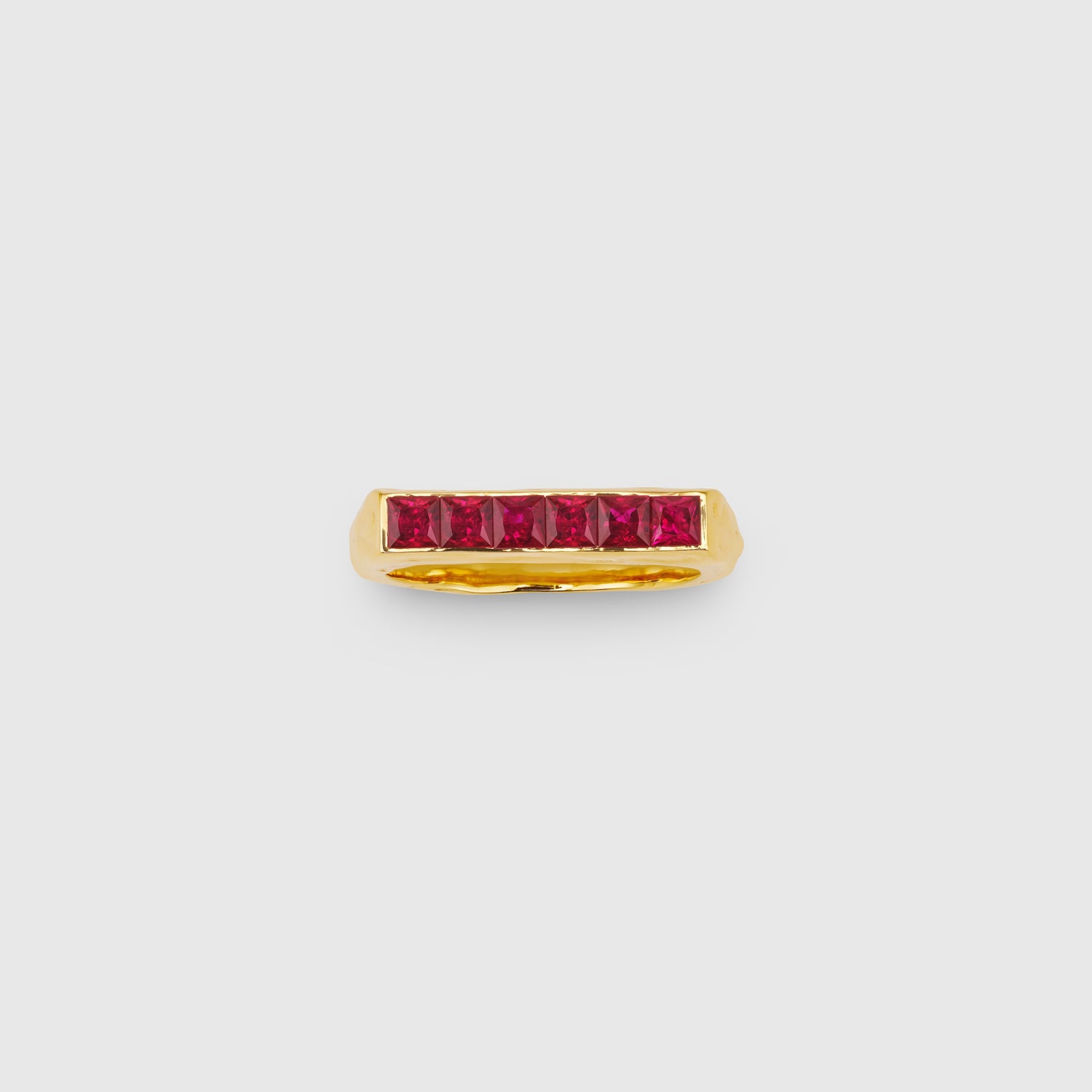 Ruby Track Ring