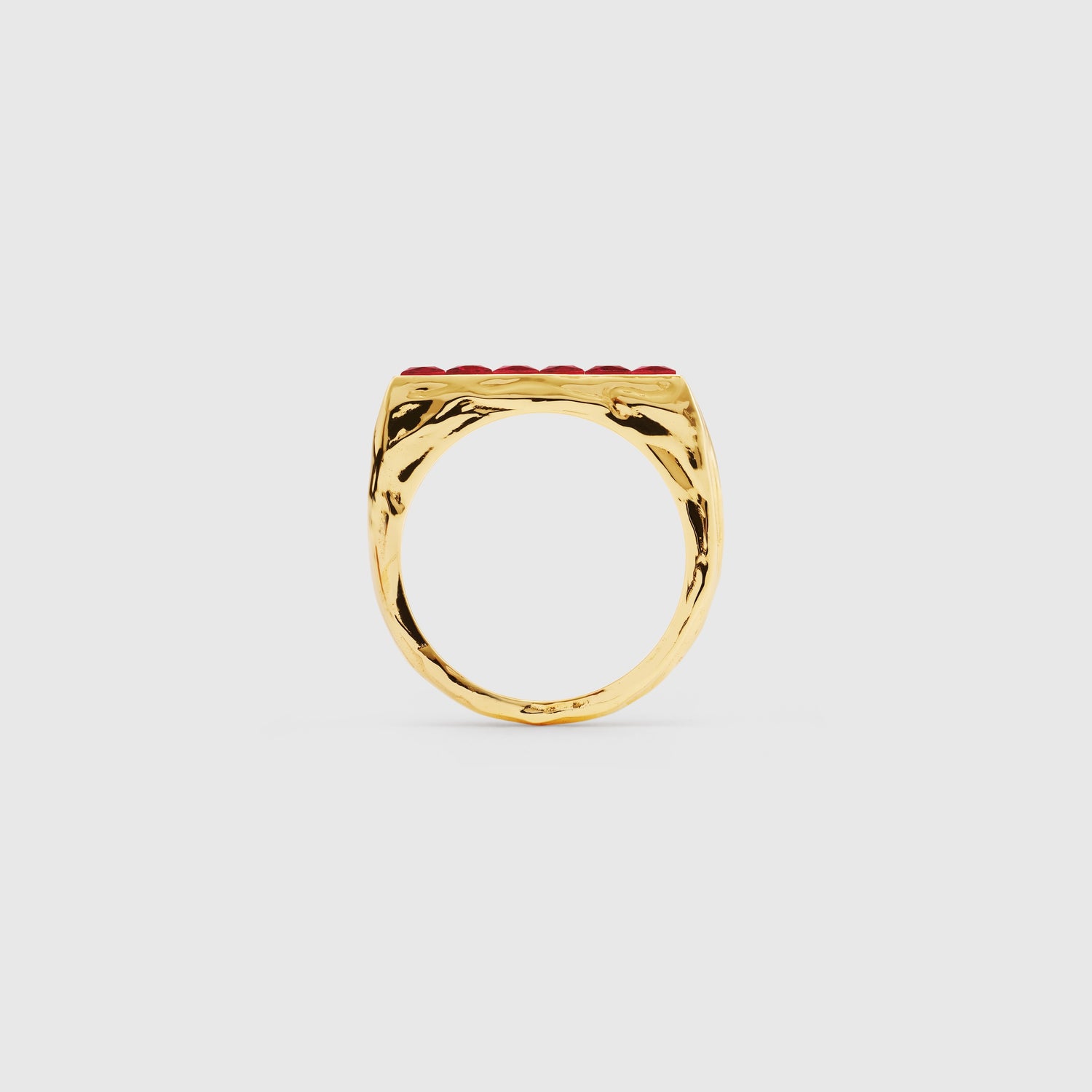 Ruby Track Ring