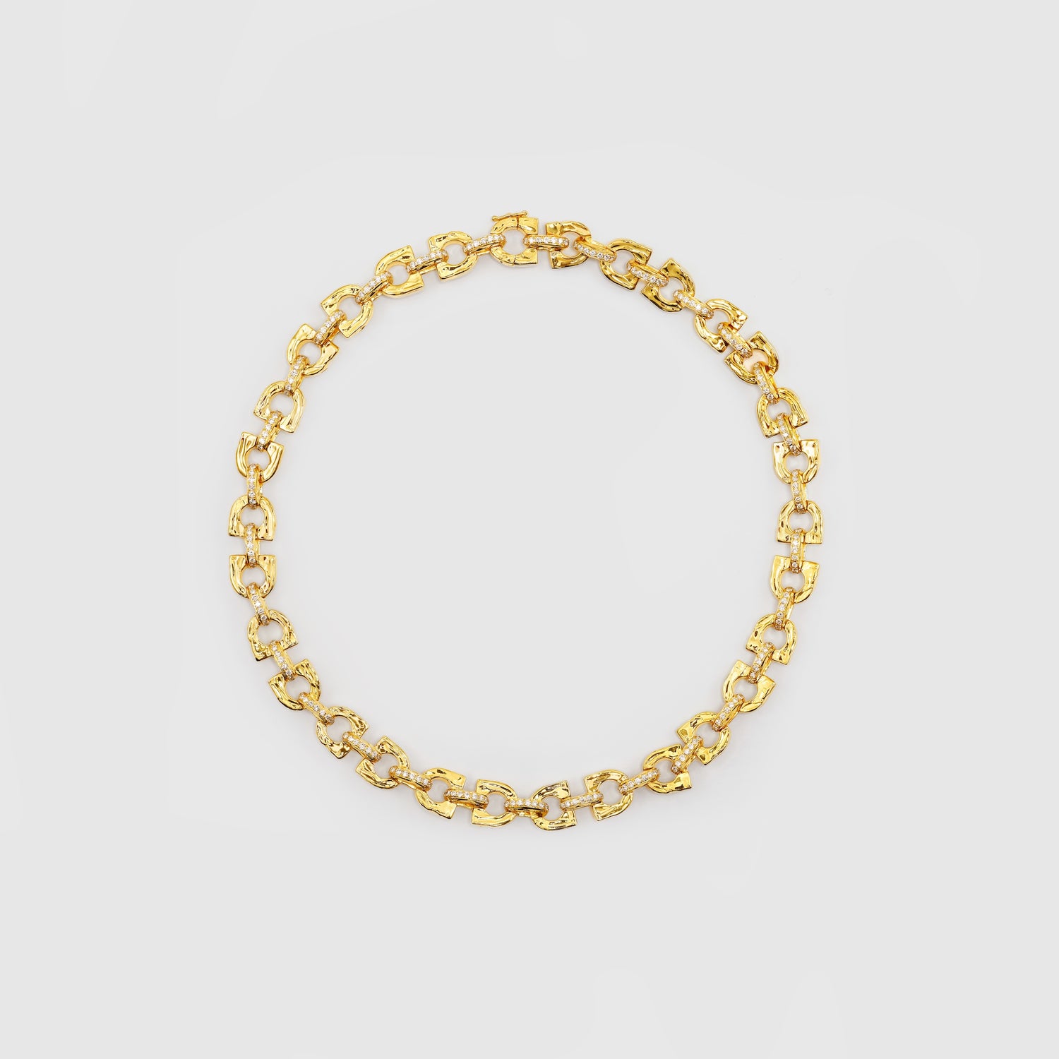 Diamond Sighoop Necklace