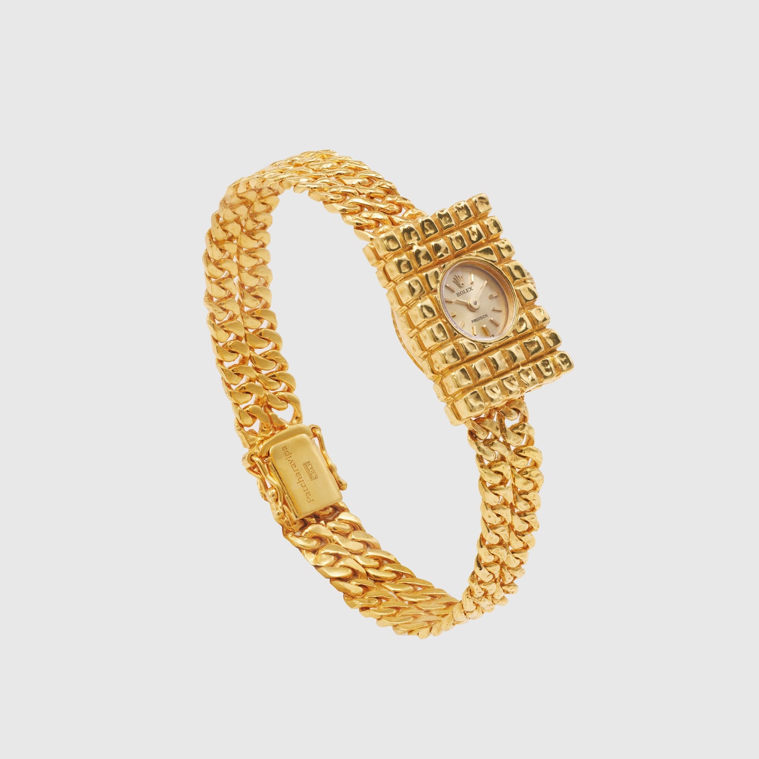 Customised Vintage Rolex Ladies Precision Chameleon Watch - Choco Bar 44