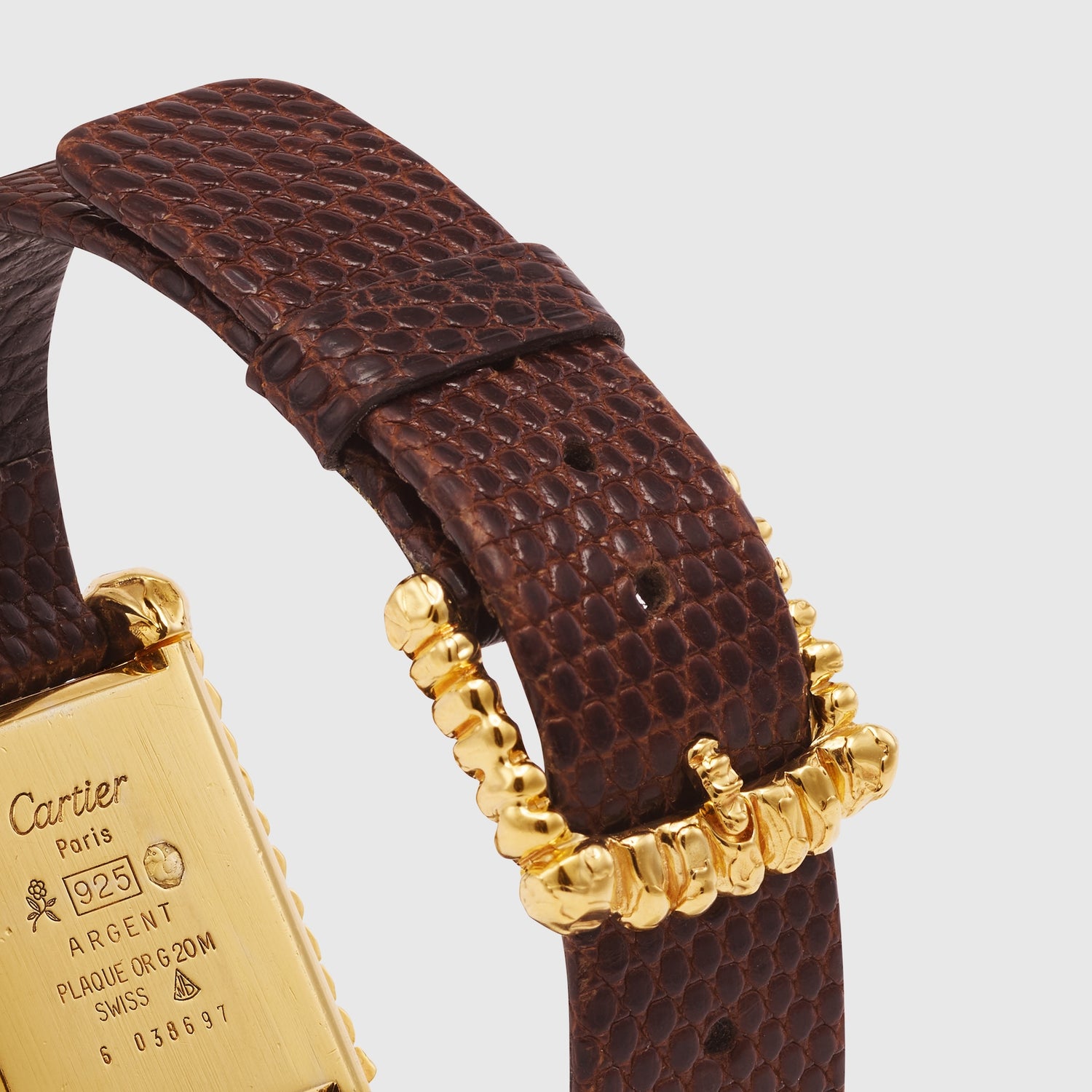 Customised Vintage Must De Cartier Tank Watch 45