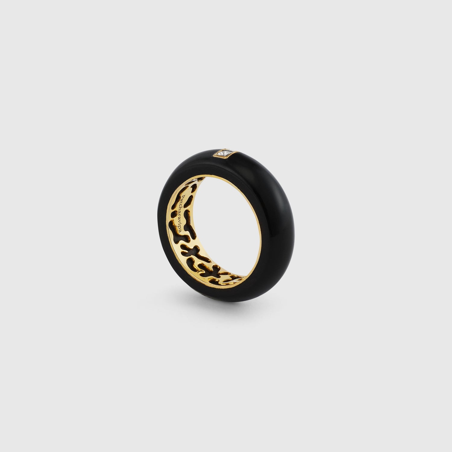 Black Wood Princess Ring