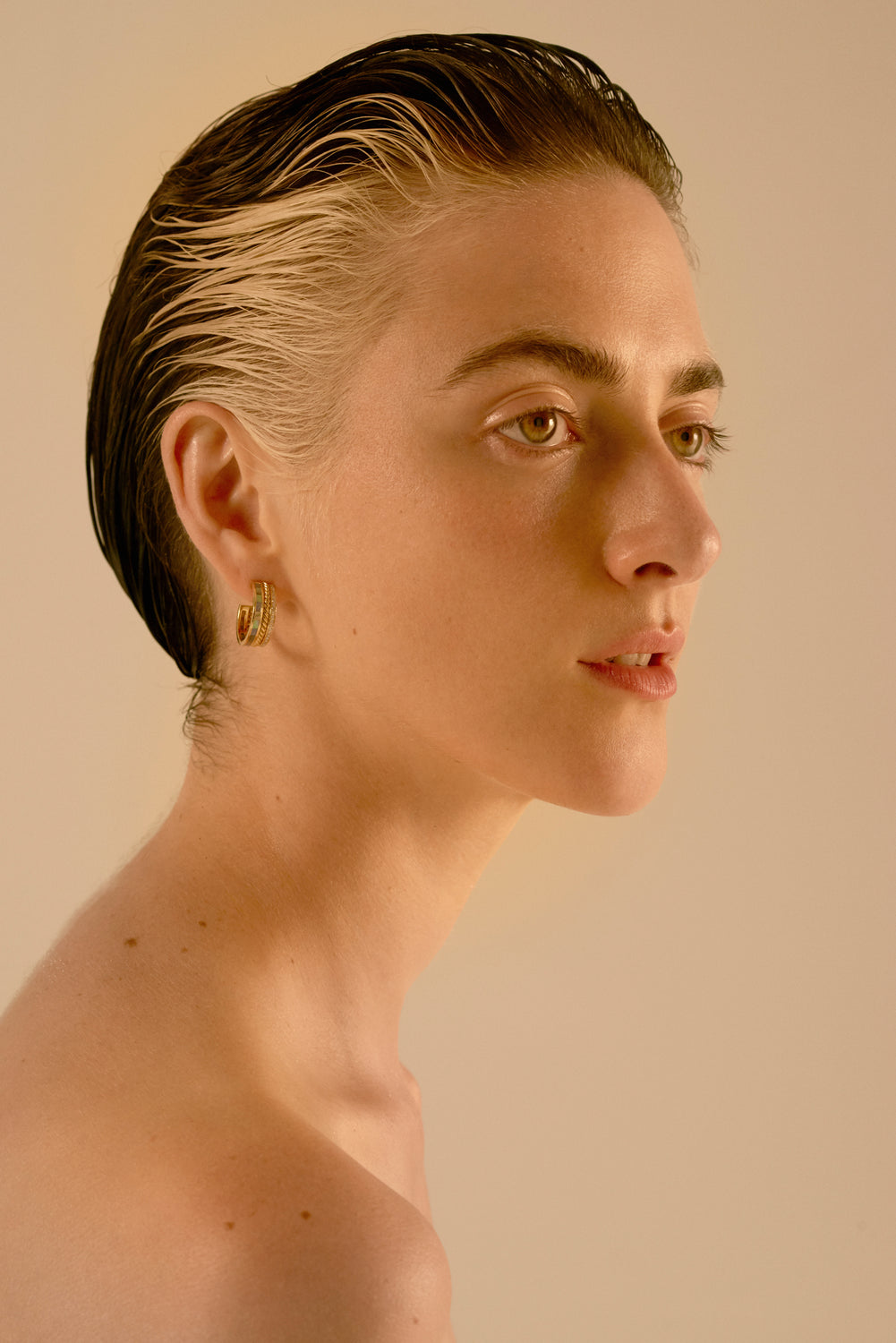 Pleated Hoops