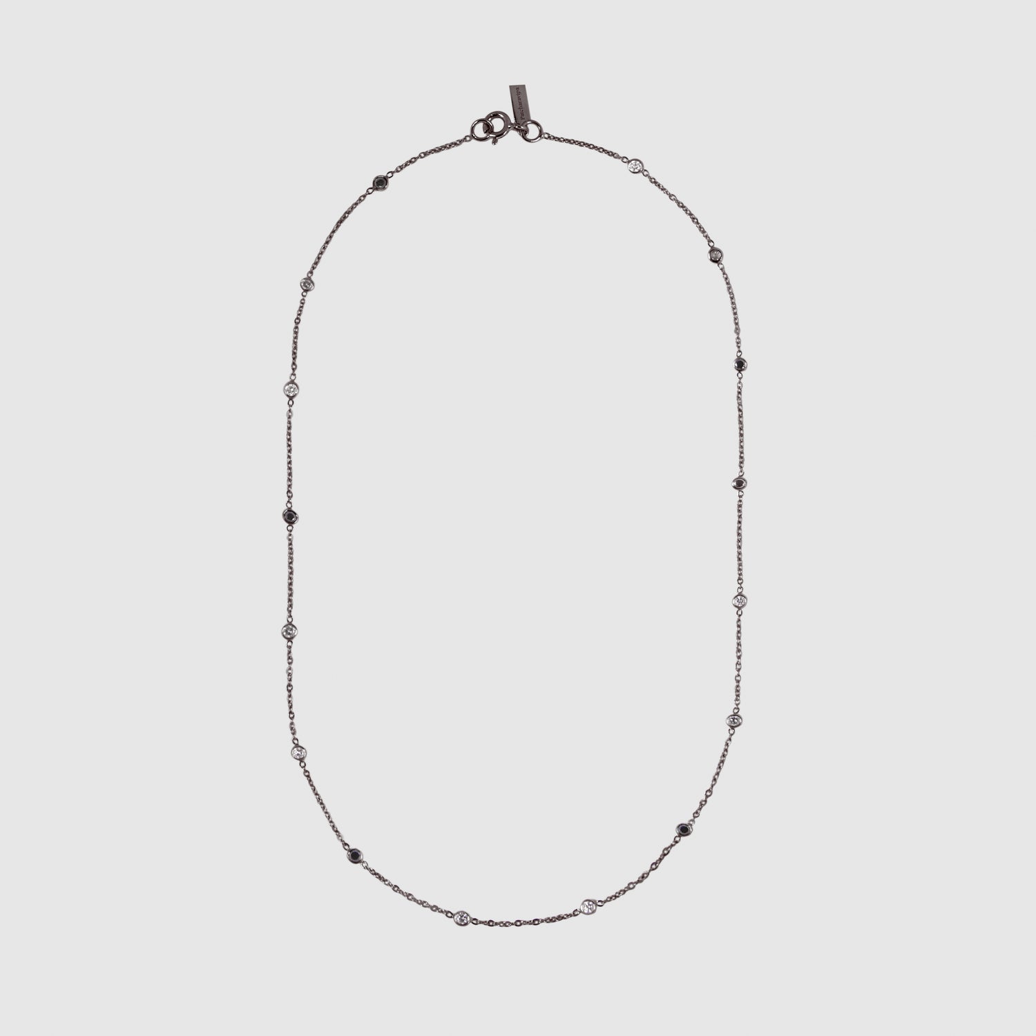 Salt & Pepper Chain Necklace