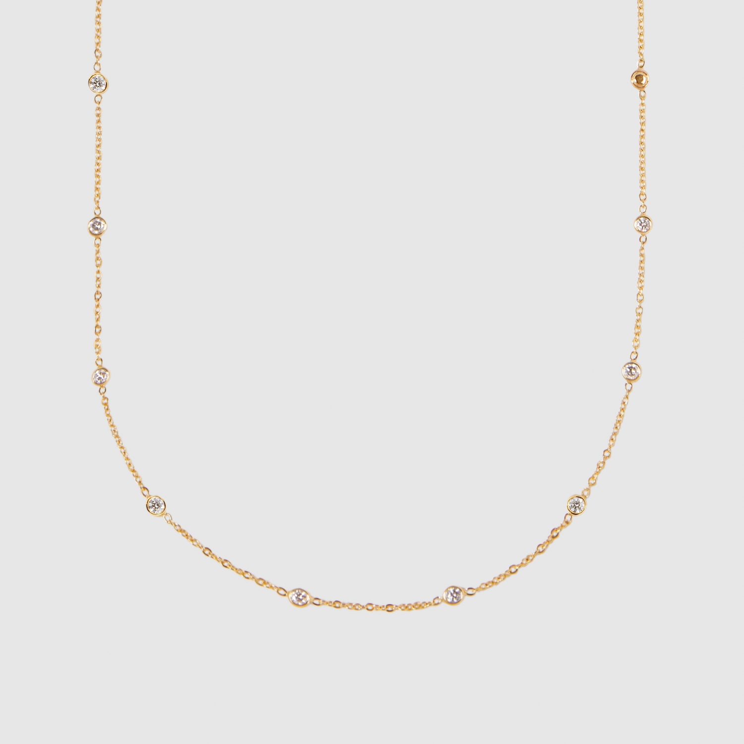 Rock Salt Chain Necklace