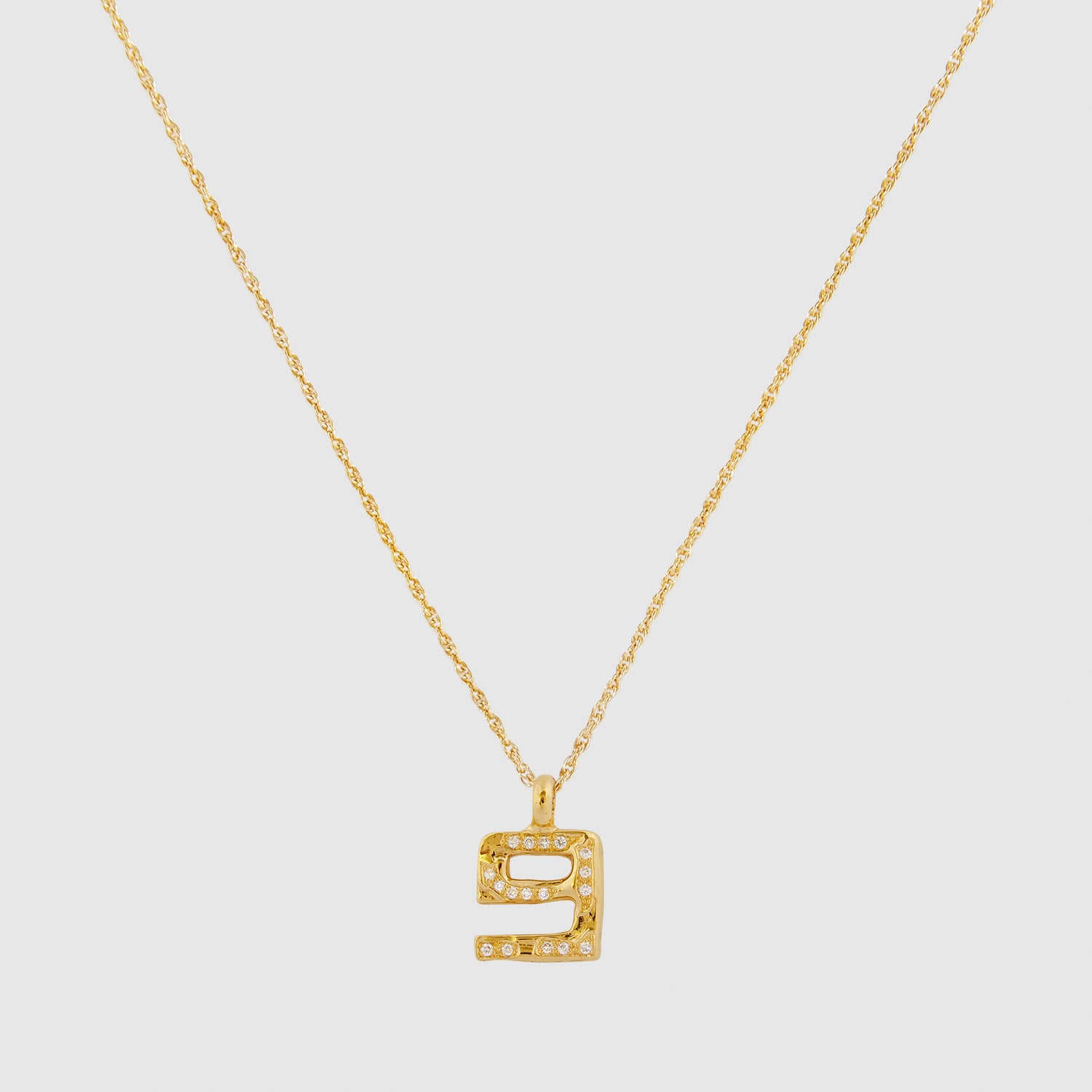 Diamond 9 Necklace
