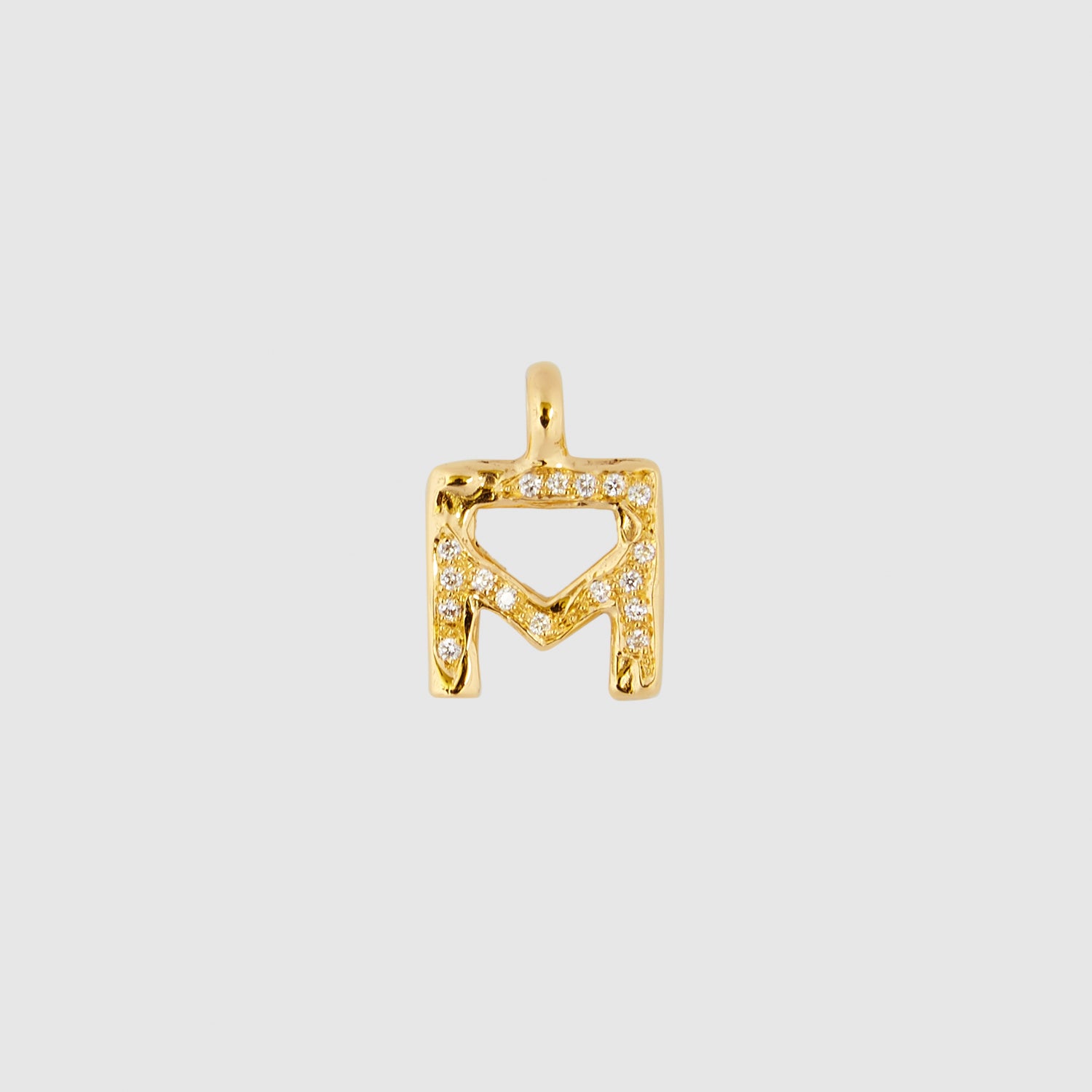 Diamond A Necklace