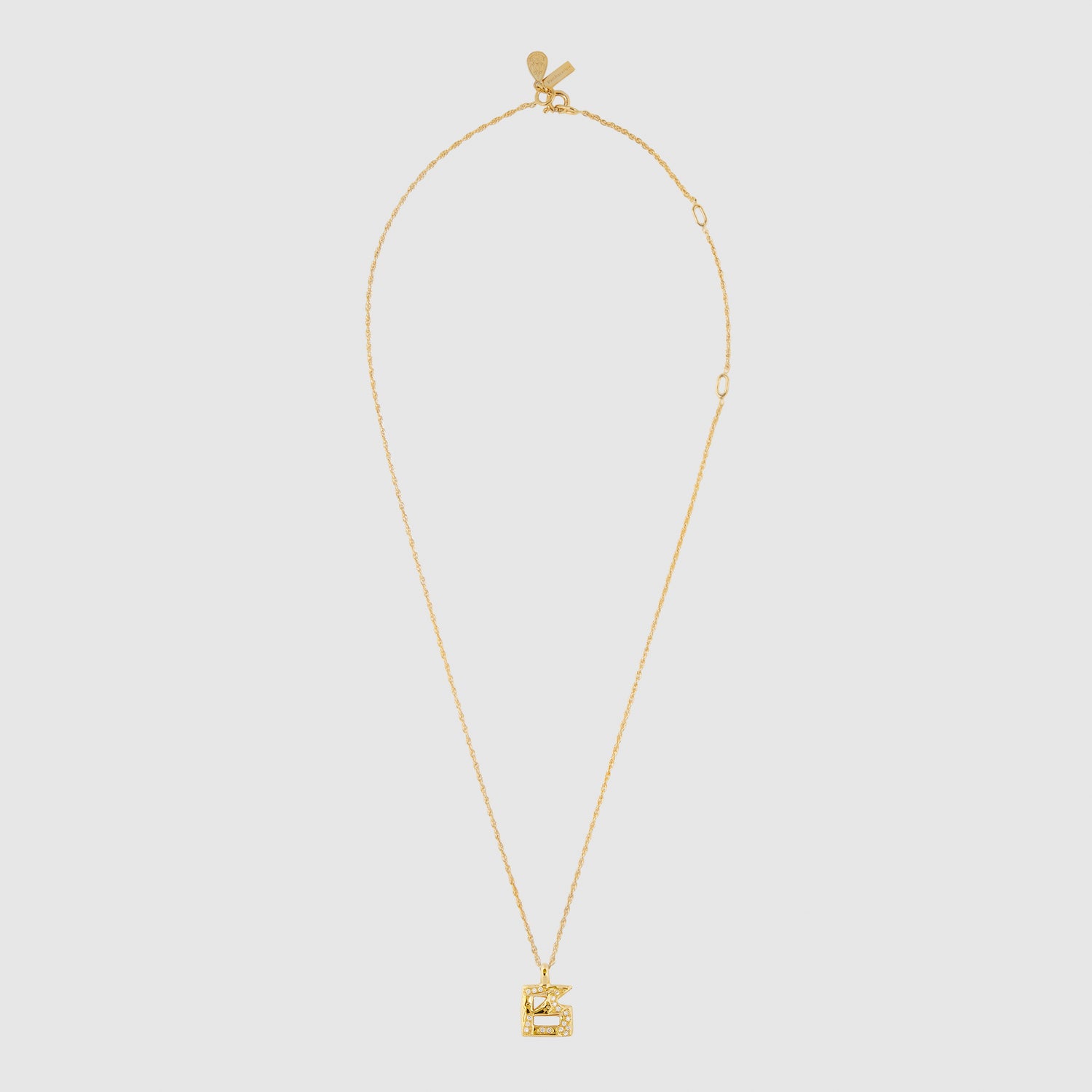 Diamond B Necklace