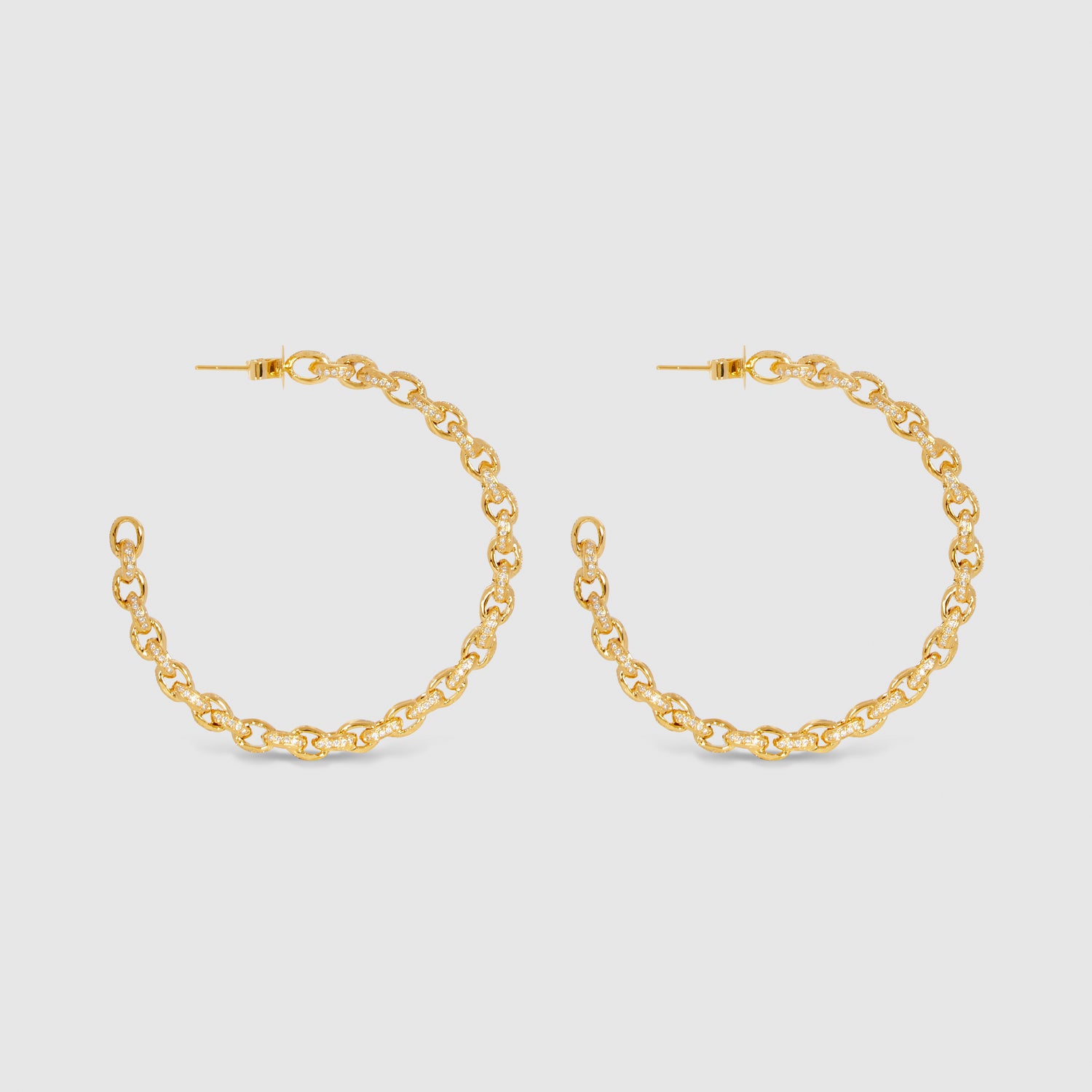 Diamond Chain II Hoops