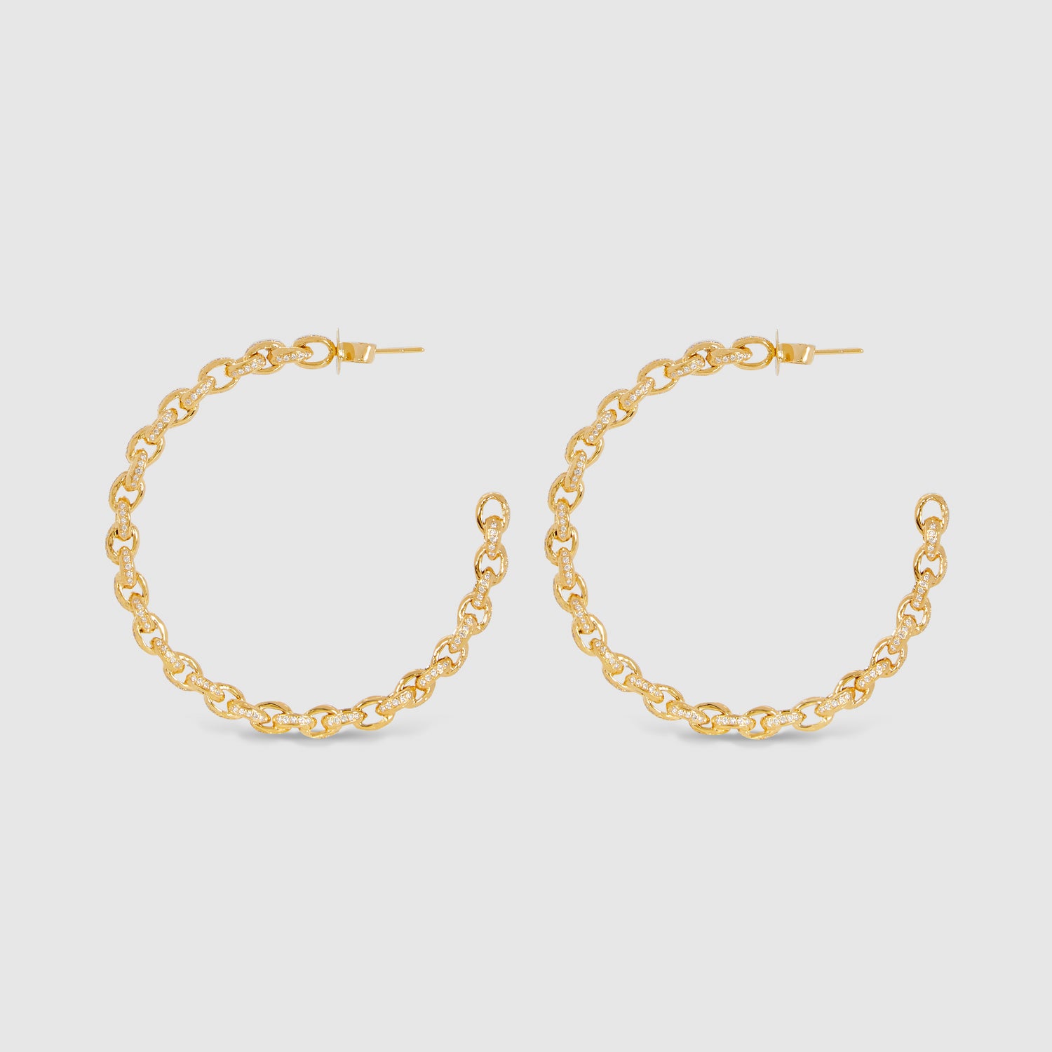 Diamond Chain II Hoops