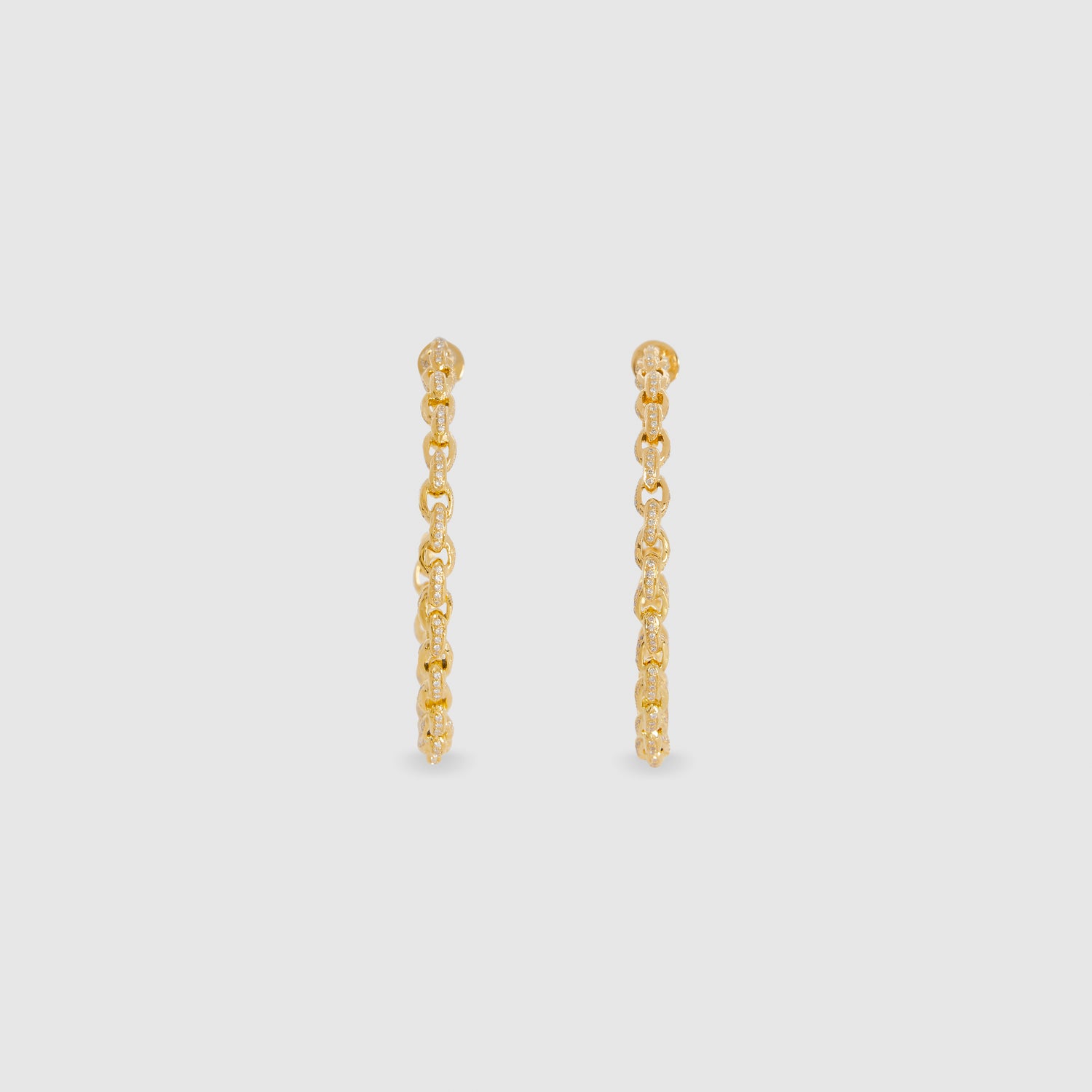 Diamond Chain II Hoops