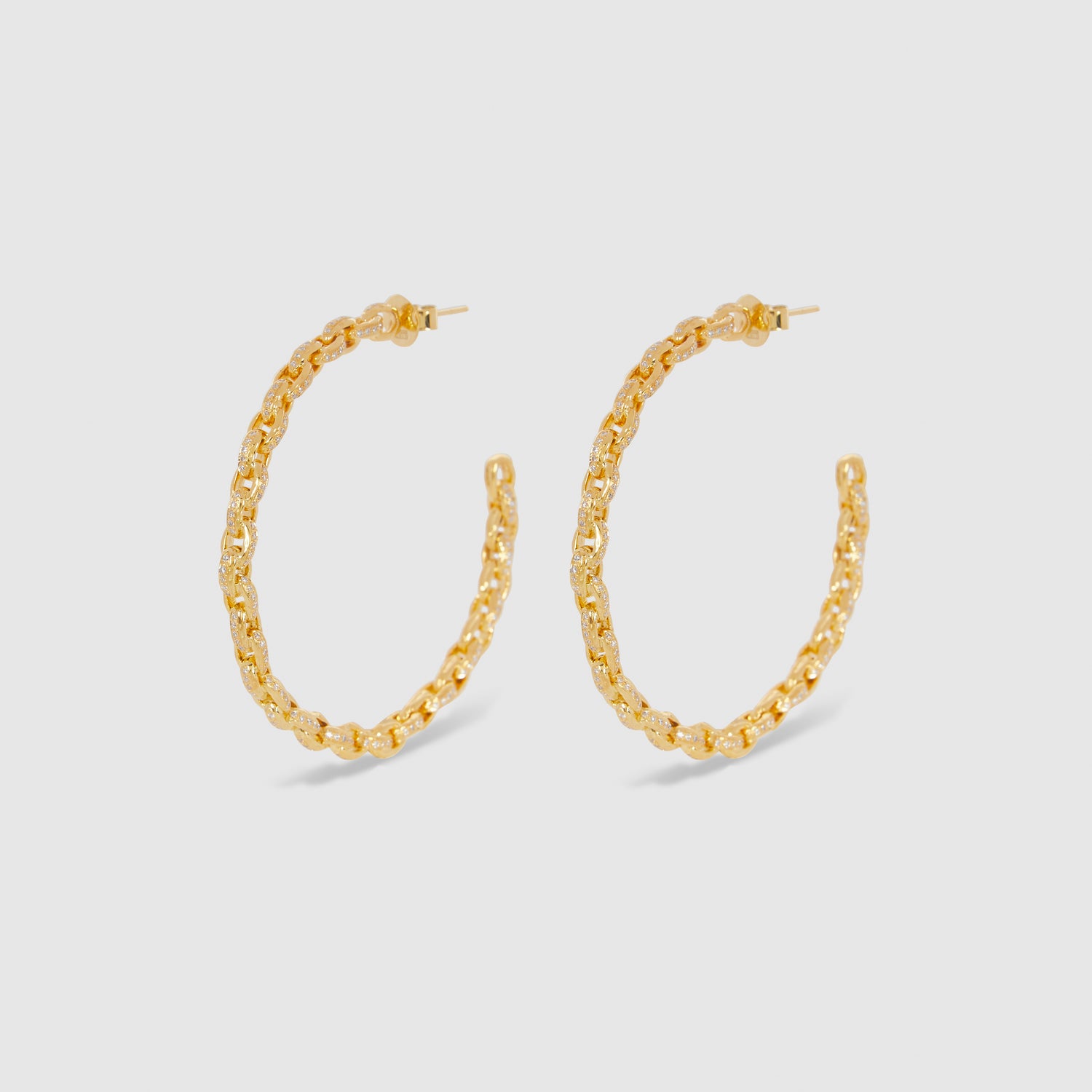 Diamond Chain II Hoops