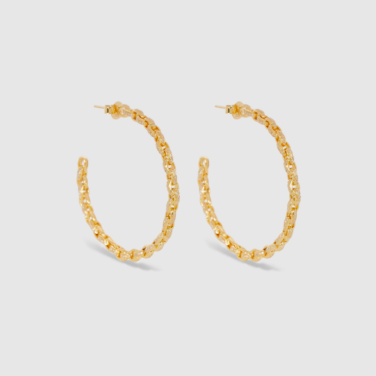 Diamond Chain II Hoops