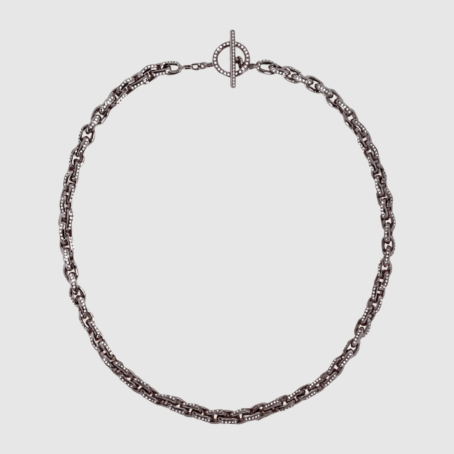 Diamond Row 5 Necklace
