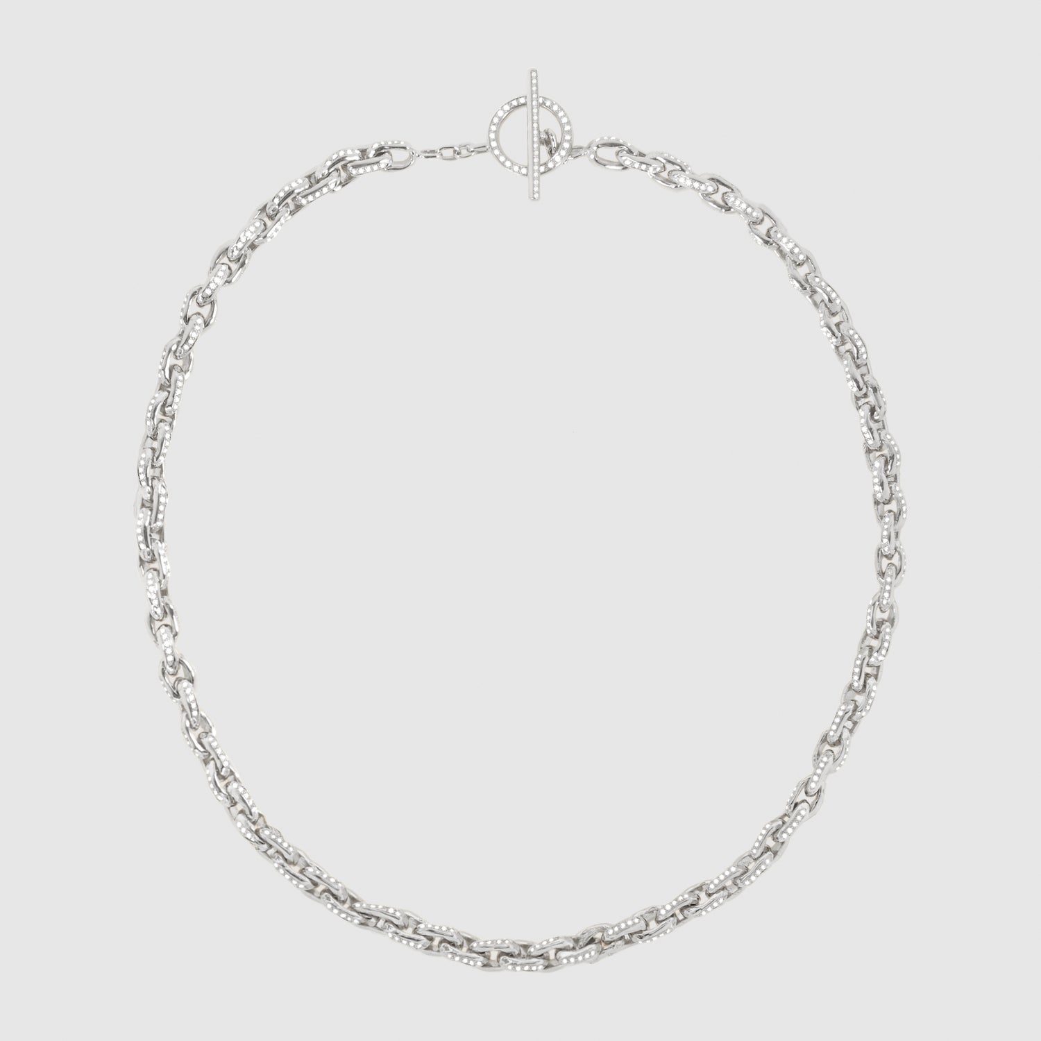 Diamond Row 5 Necklace