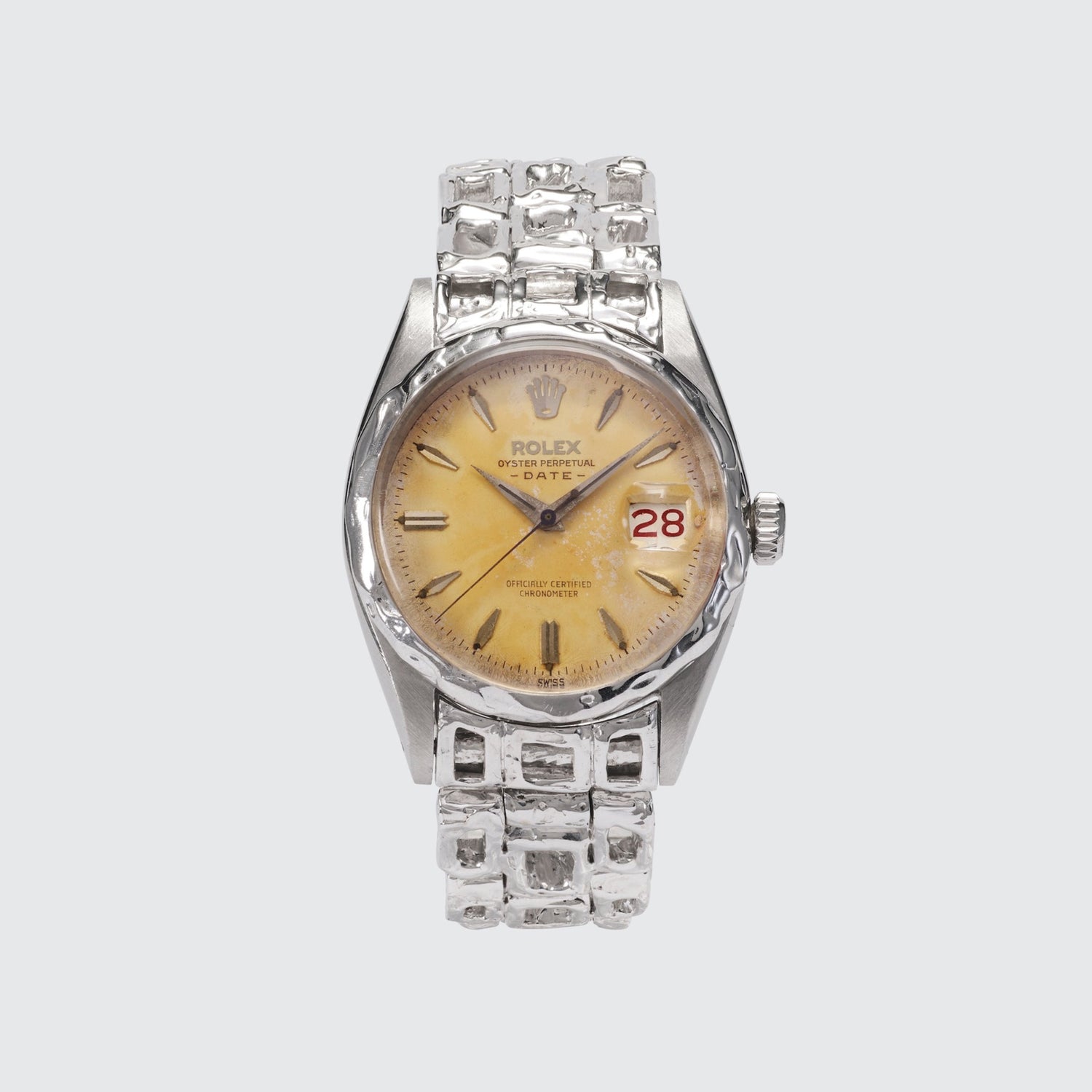 Customised Vintage Rolex Oysterdate Perpetual Watch 24