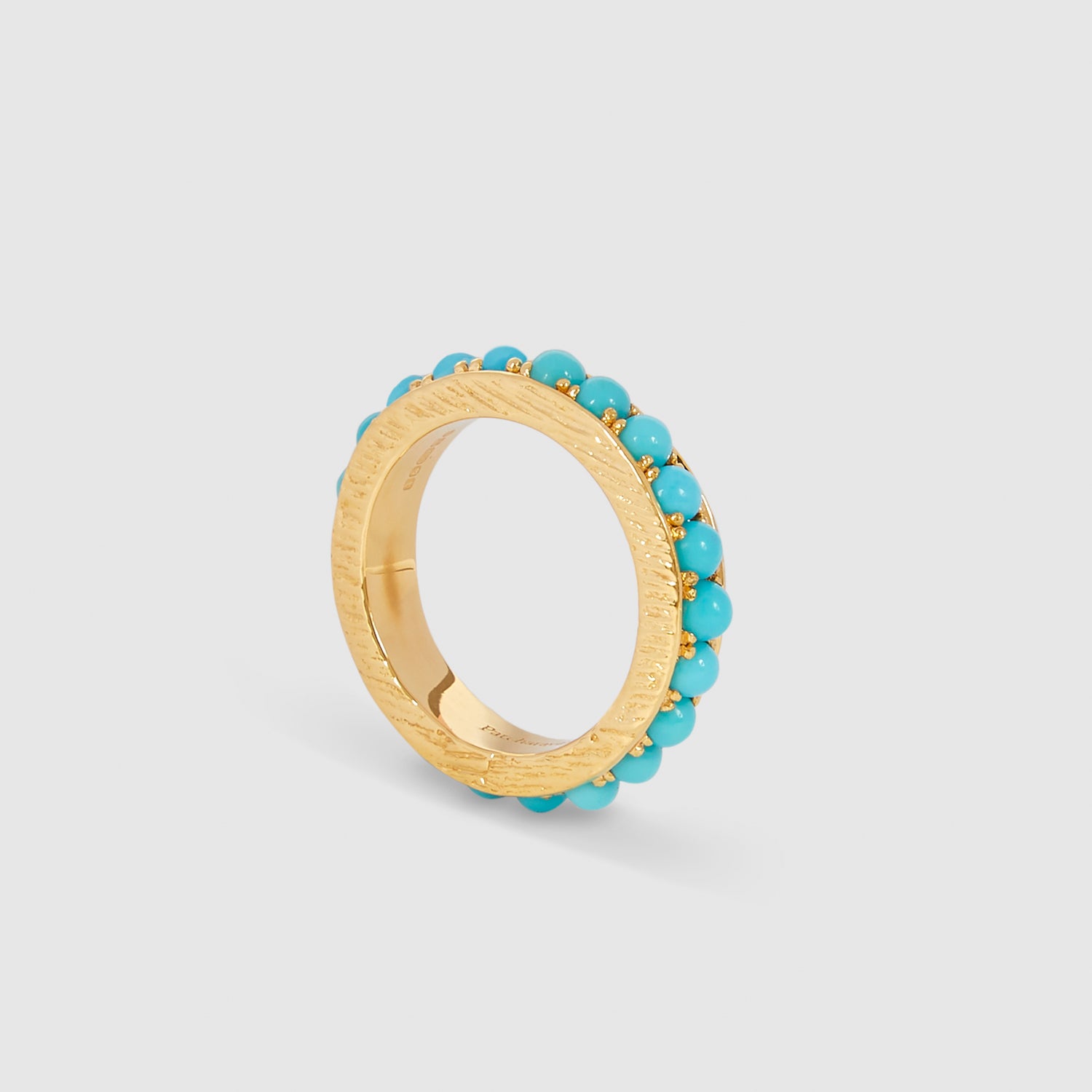 Blue Round II Ring
