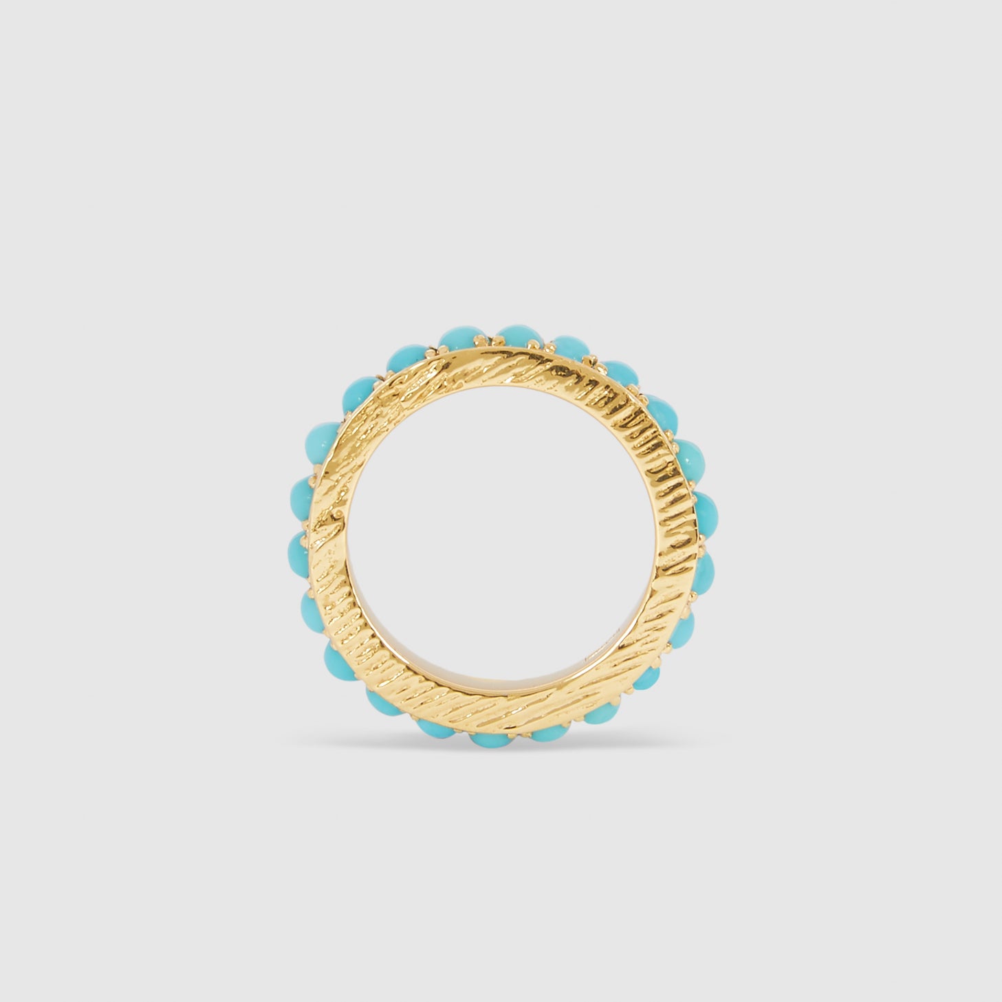 Blue Round II Ring