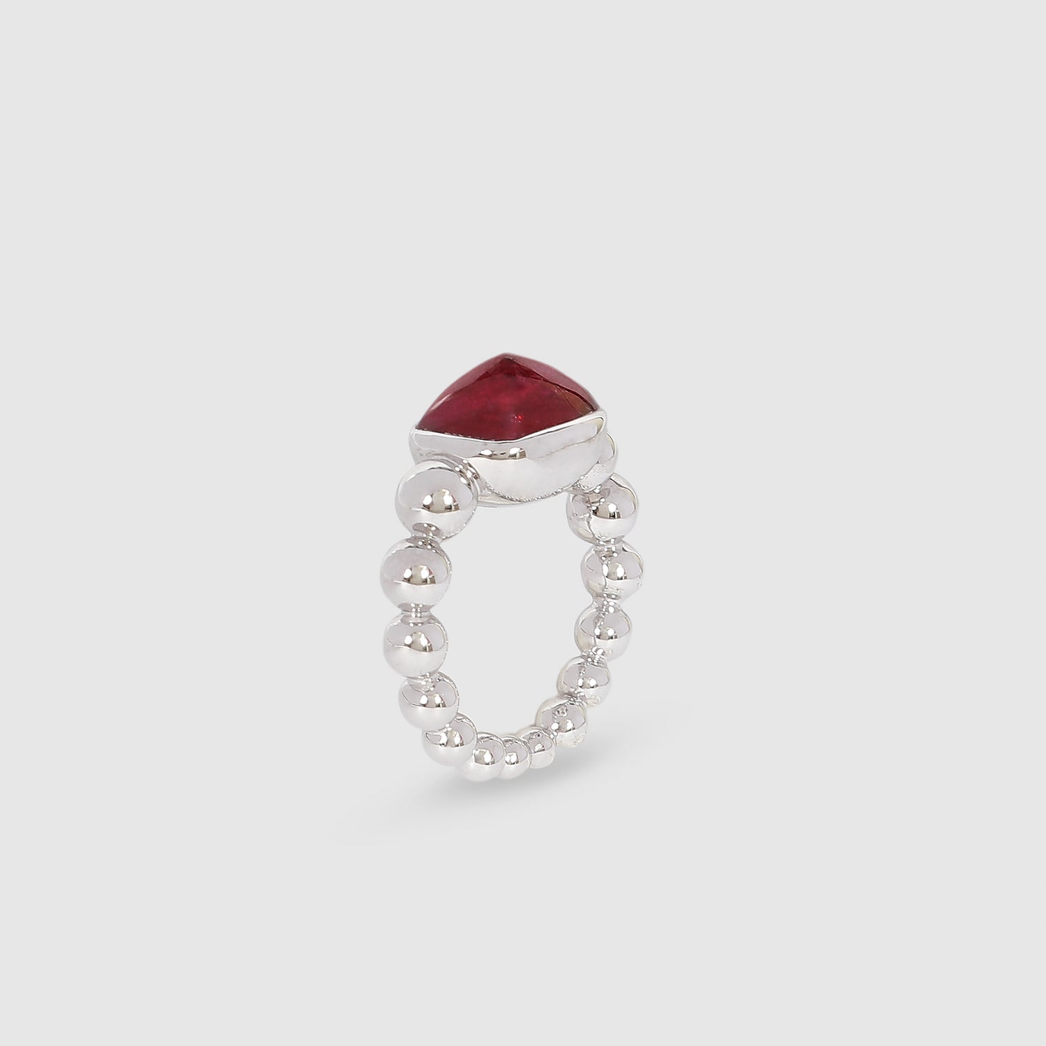 Ruby Beads Ring