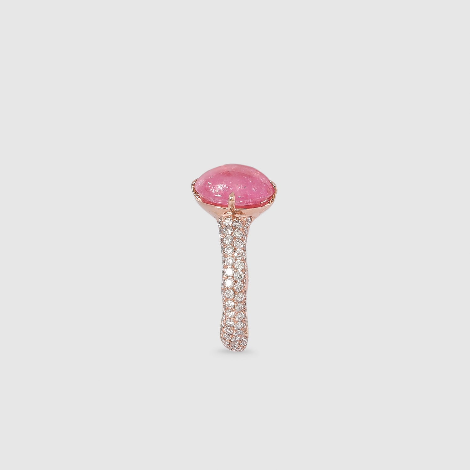 Burmese Pink Ring