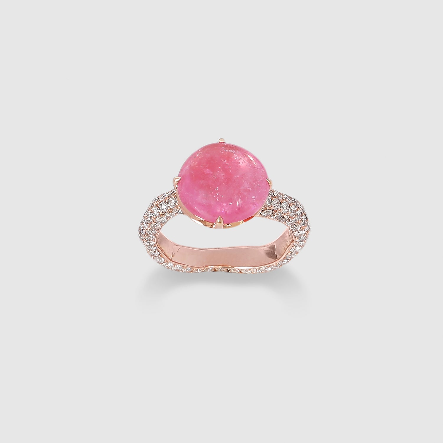 Burmese Pink Ring