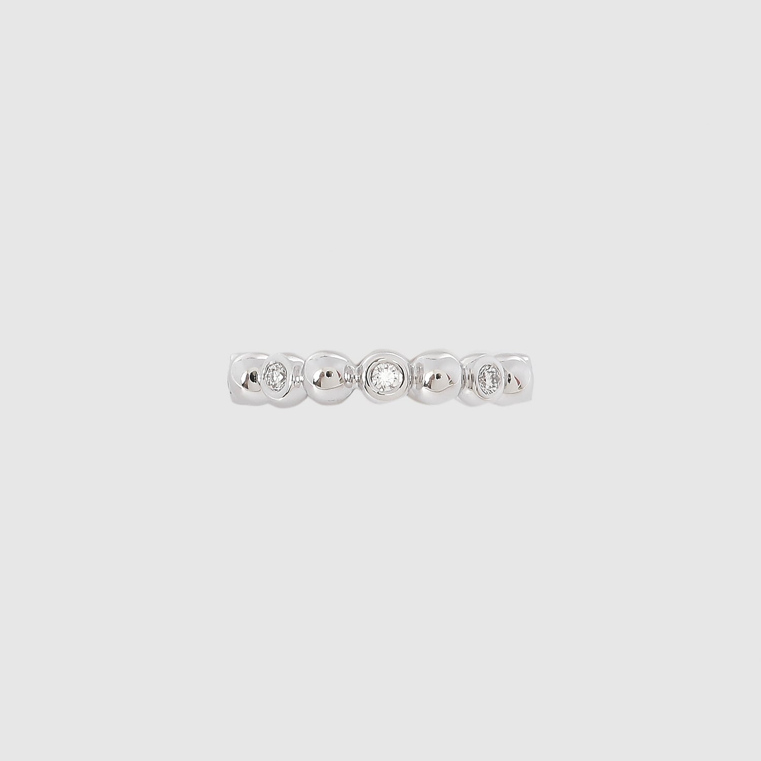 Diamond Eternity Beads Ring