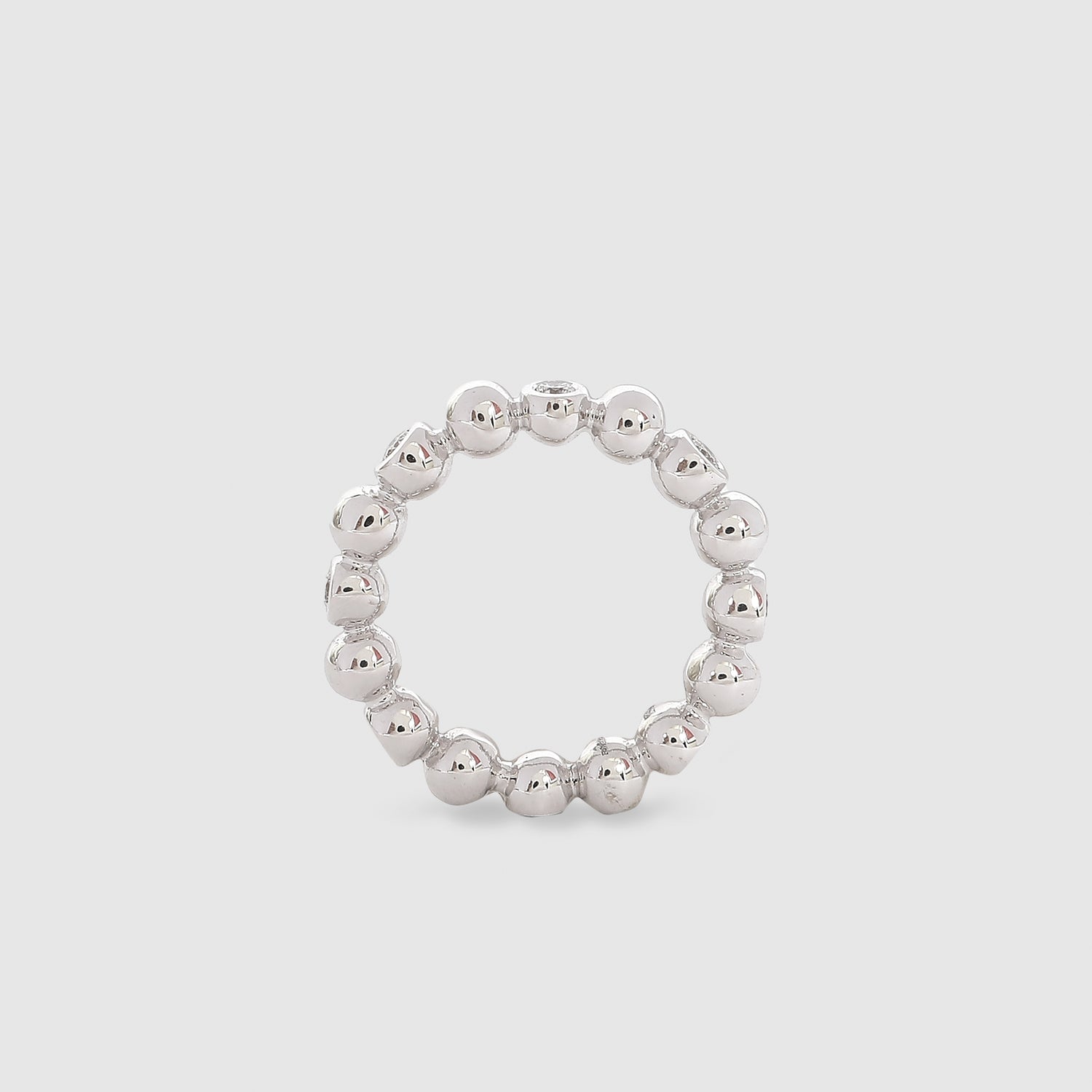 Diamond Eternity Beads Ring