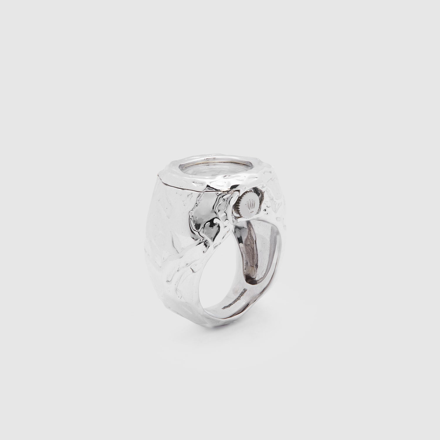 The Signet - Customised Vintage Rolex Precision Ring Watch 13