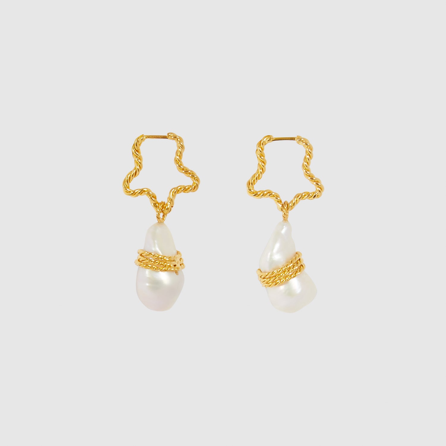 Charms Hoop Earrings
