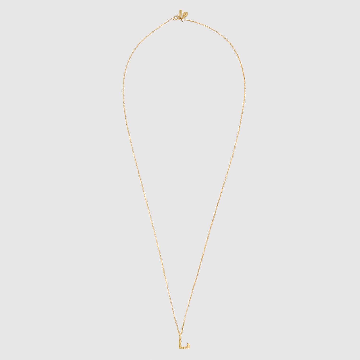Diamond L Necklace