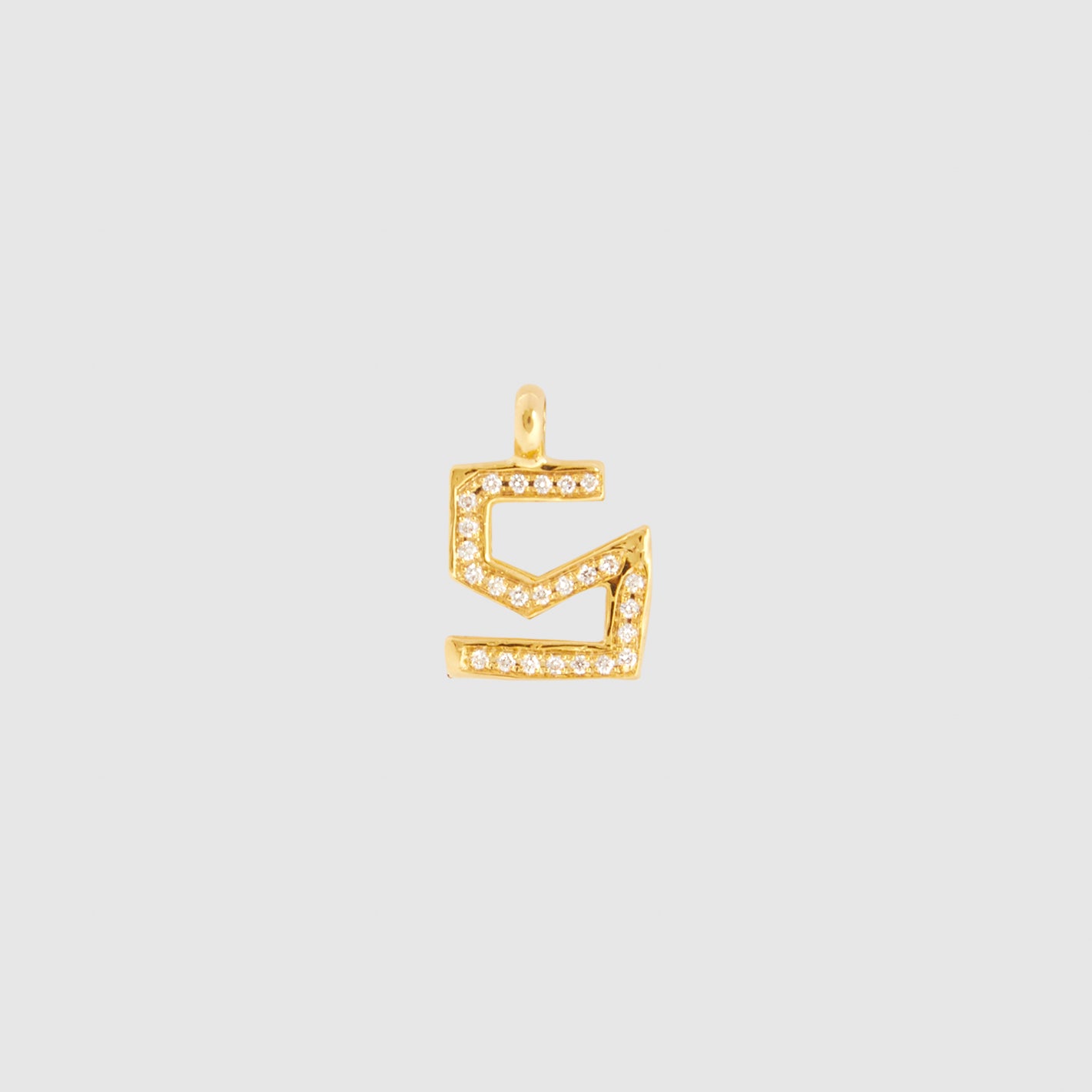 Diamond S Necklace