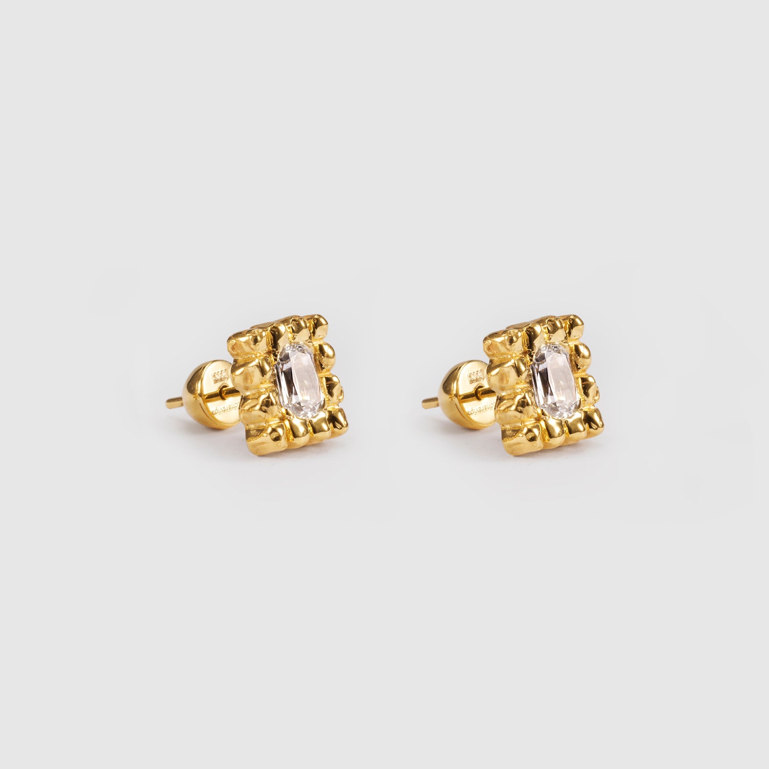Globe Grid Studs