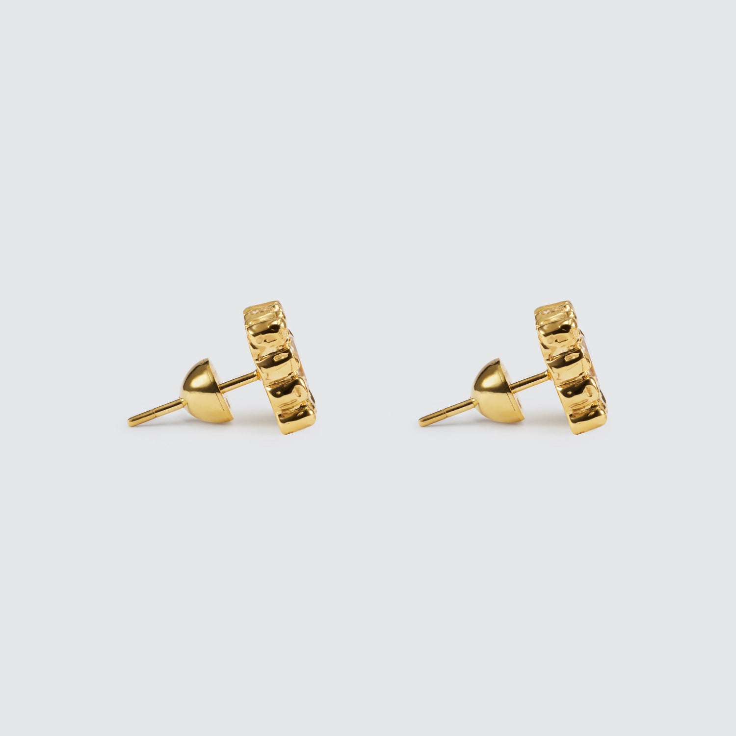 Globe Grid Studs
