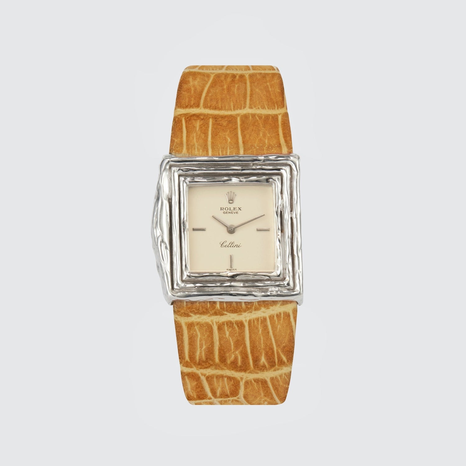 Customised Vintage Rolex Cellini Asymmetrical Watch 21