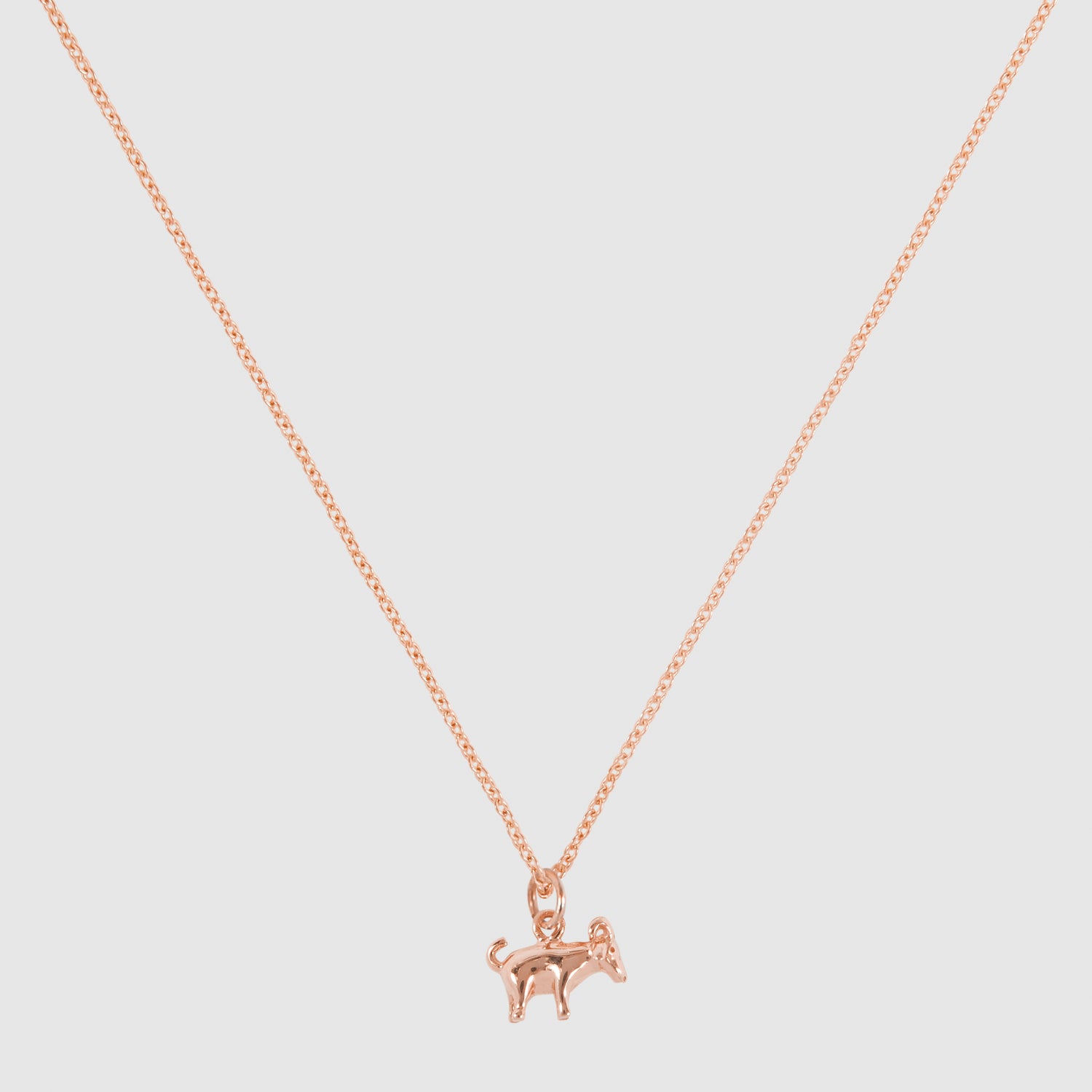 Tiny Goat Necklace