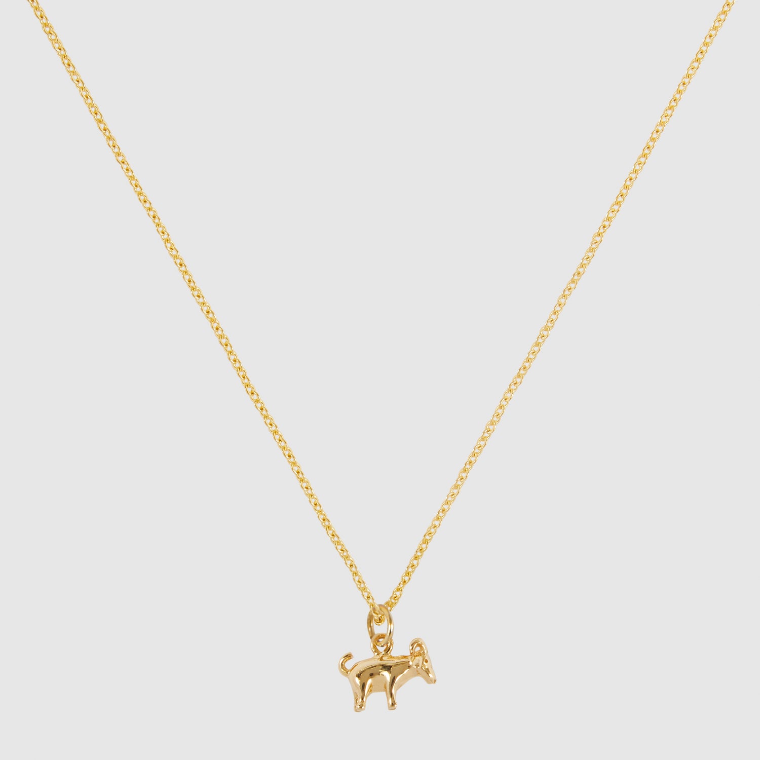 Tiny Goat Necklace