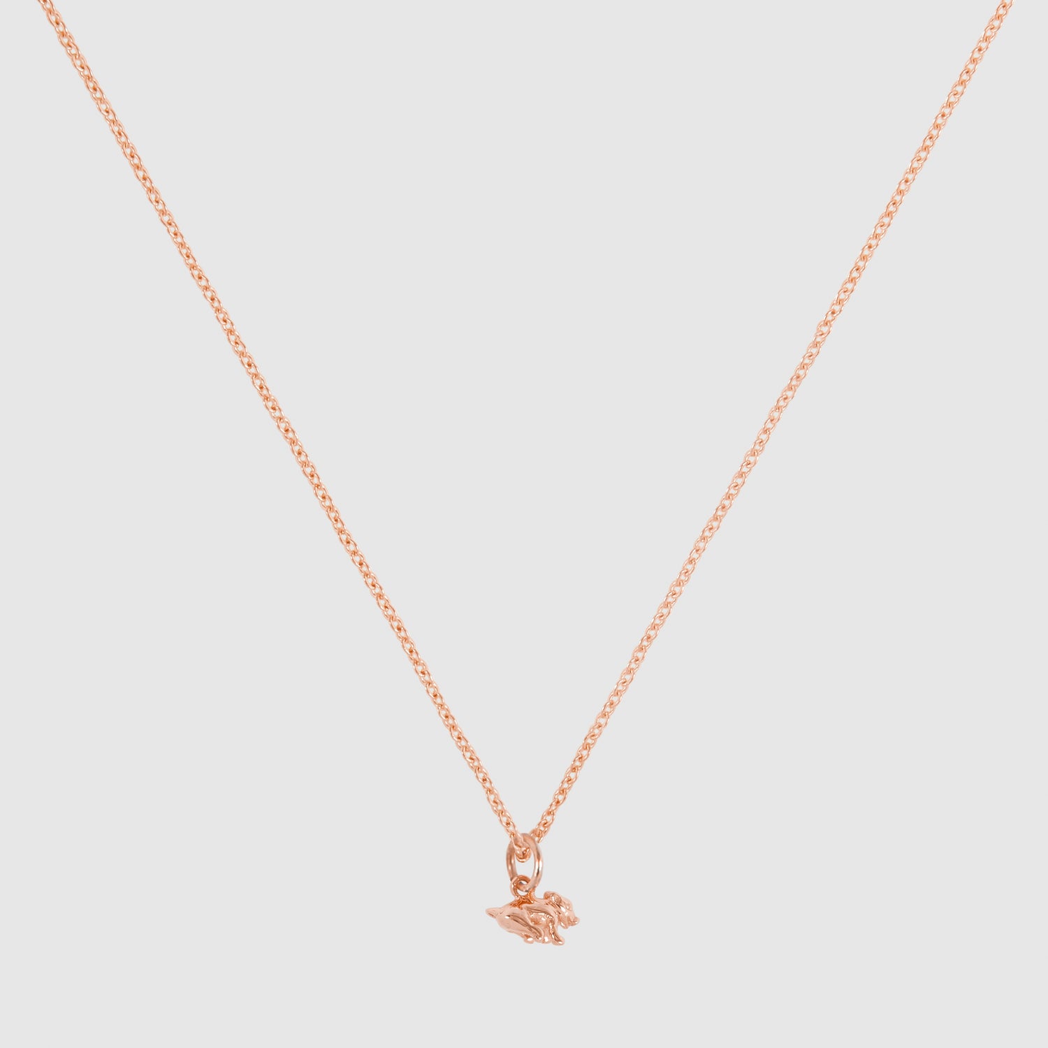 Tiny Pig Necklace