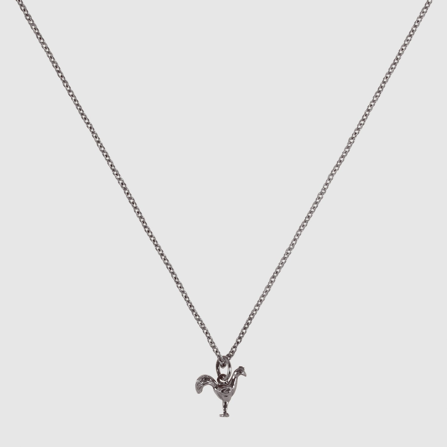 Tiny Rooster Necklace