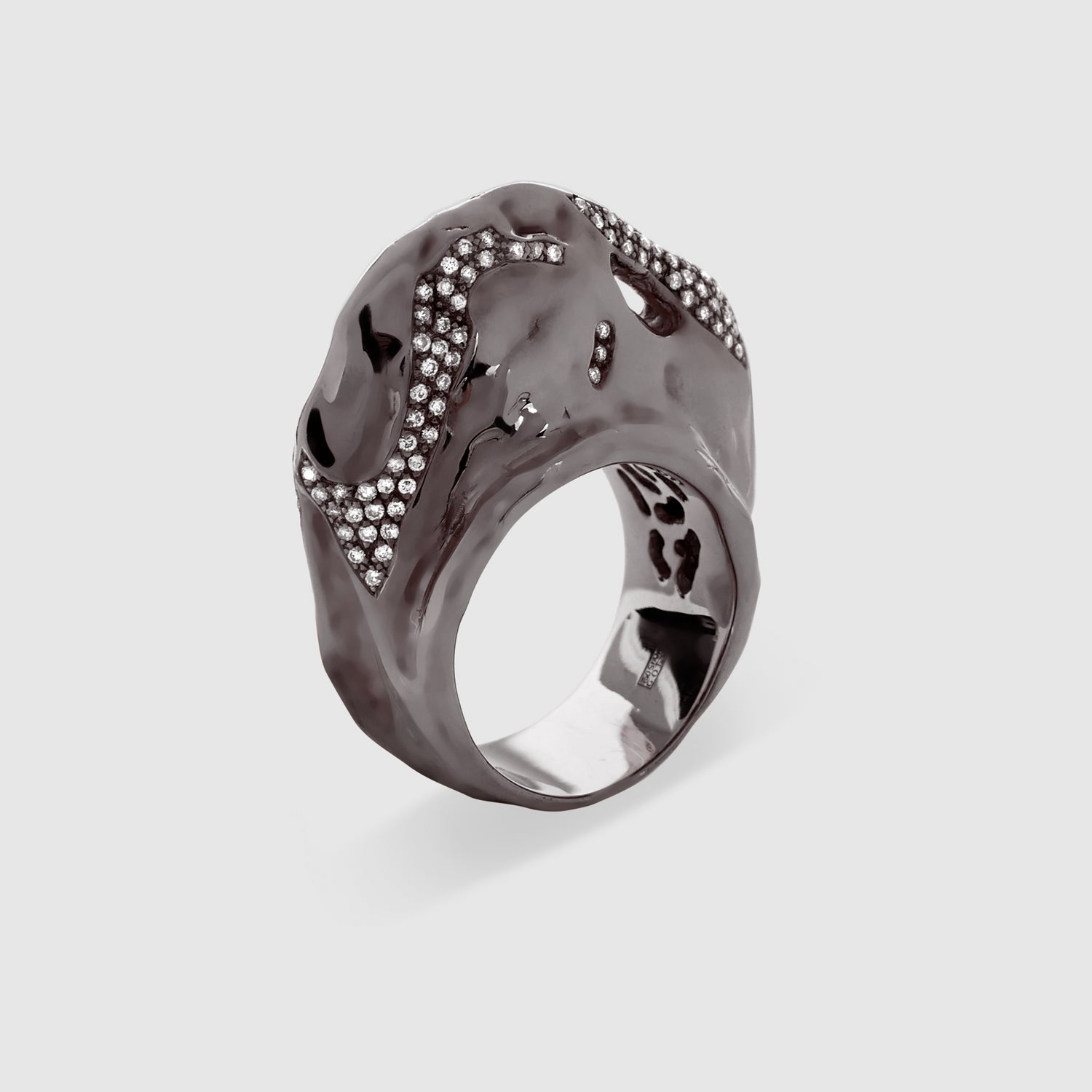 Diamond Boldi Tushroom Ring